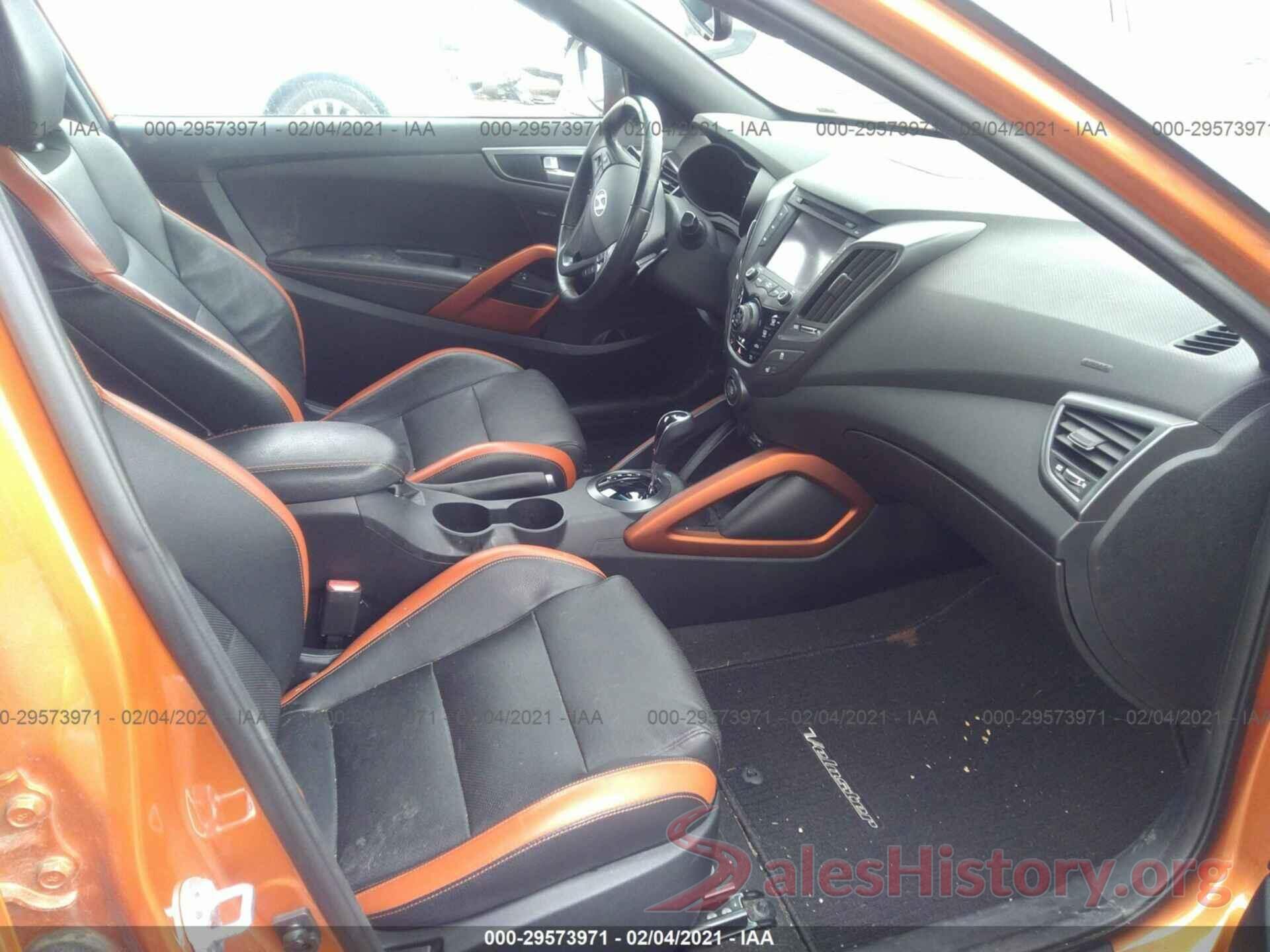 KMHTC6AE8GU287412 2016 HYUNDAI VELOSTER