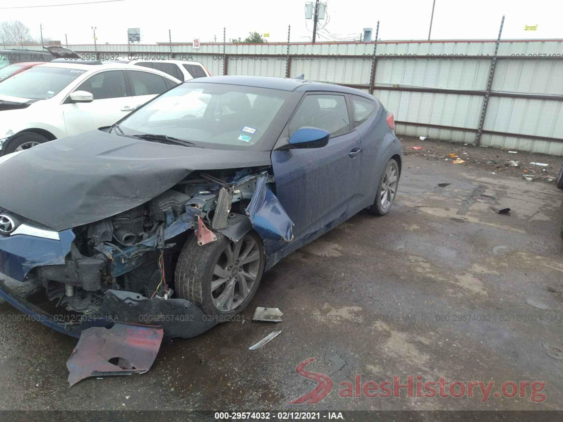 KMHTC6AD8GU271265 2016 HYUNDAI VELOSTER