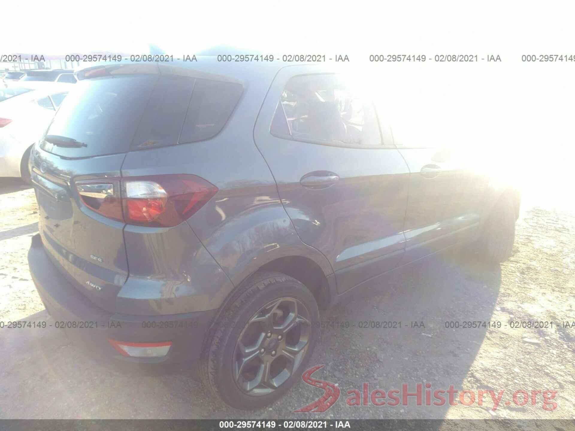 MAJ6P1CL6JC173948 2018 FORD ECOSPORT