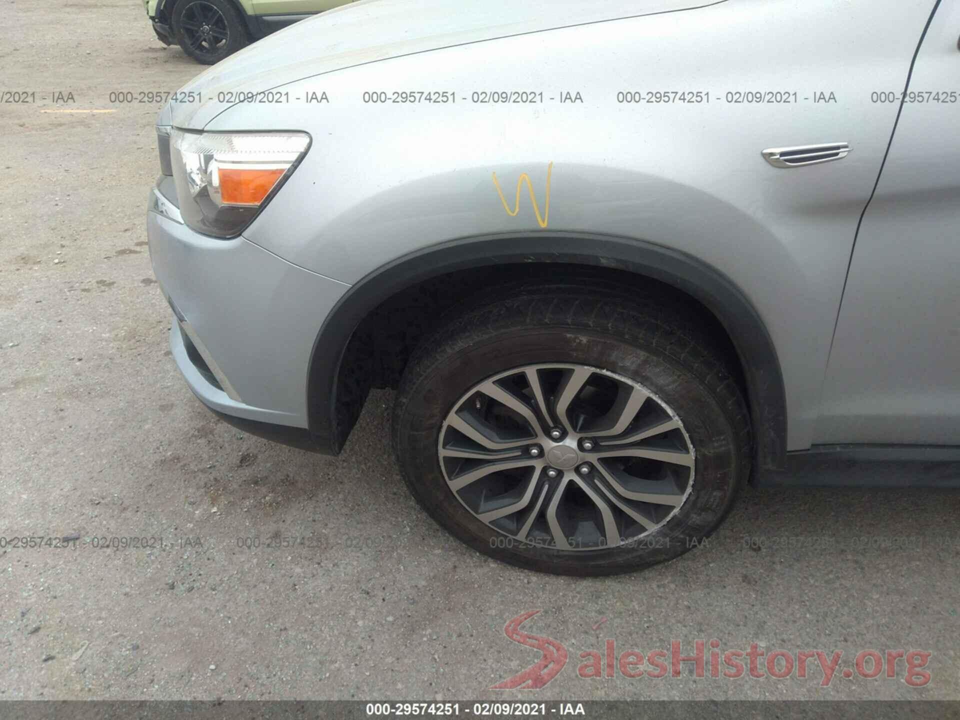 JA4AP3AU7GZ048064 2016 MITSUBISHI OUTLANDER SPORT