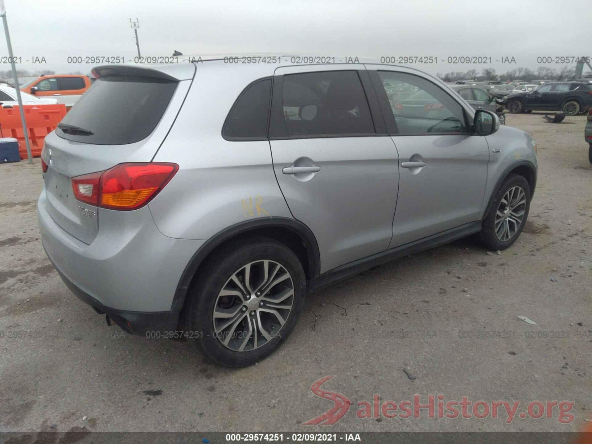 JA4AP3AU7GZ048064 2016 MITSUBISHI OUTLANDER SPORT