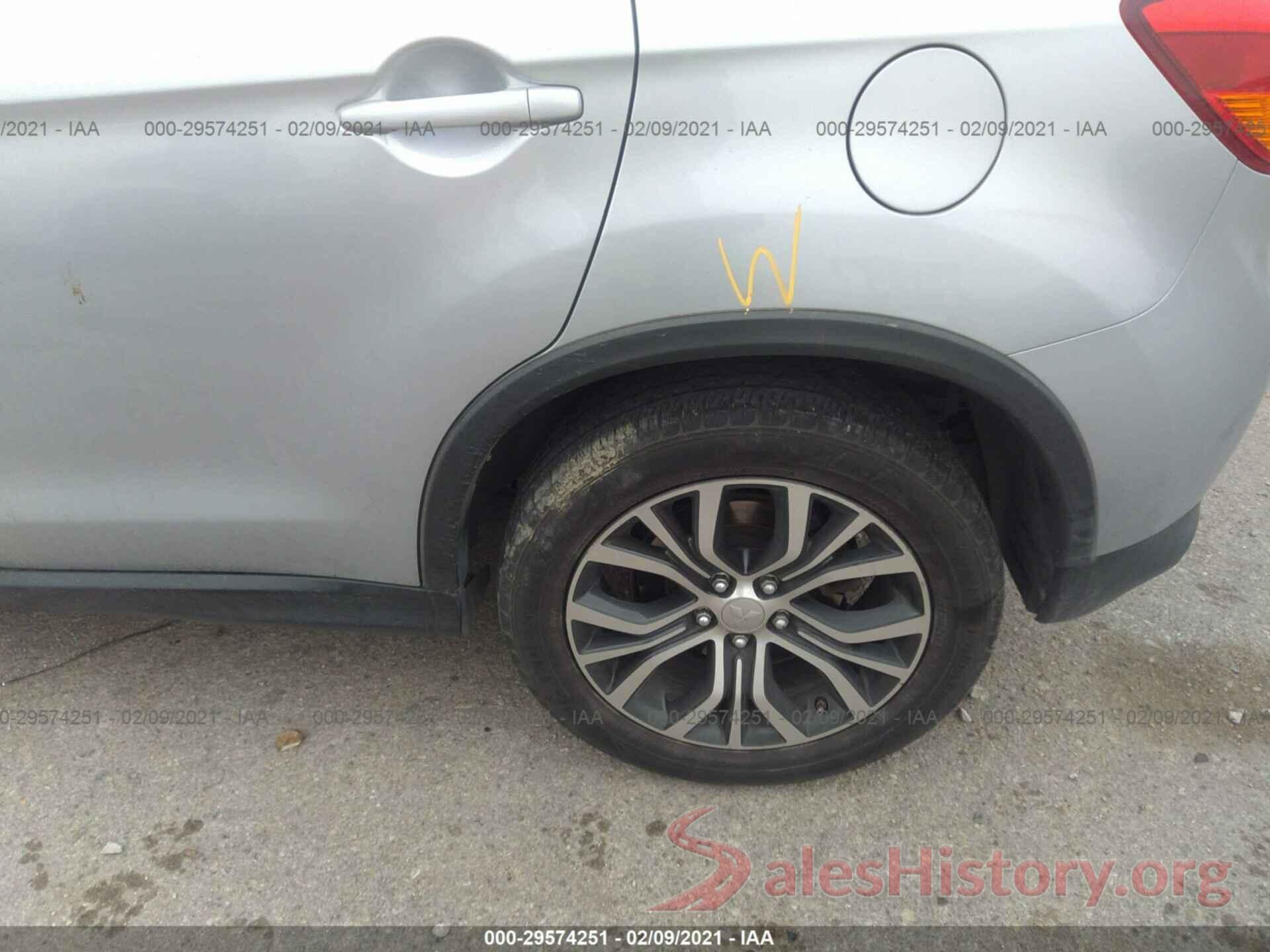 JA4AP3AU7GZ048064 2016 MITSUBISHI OUTLANDER SPORT