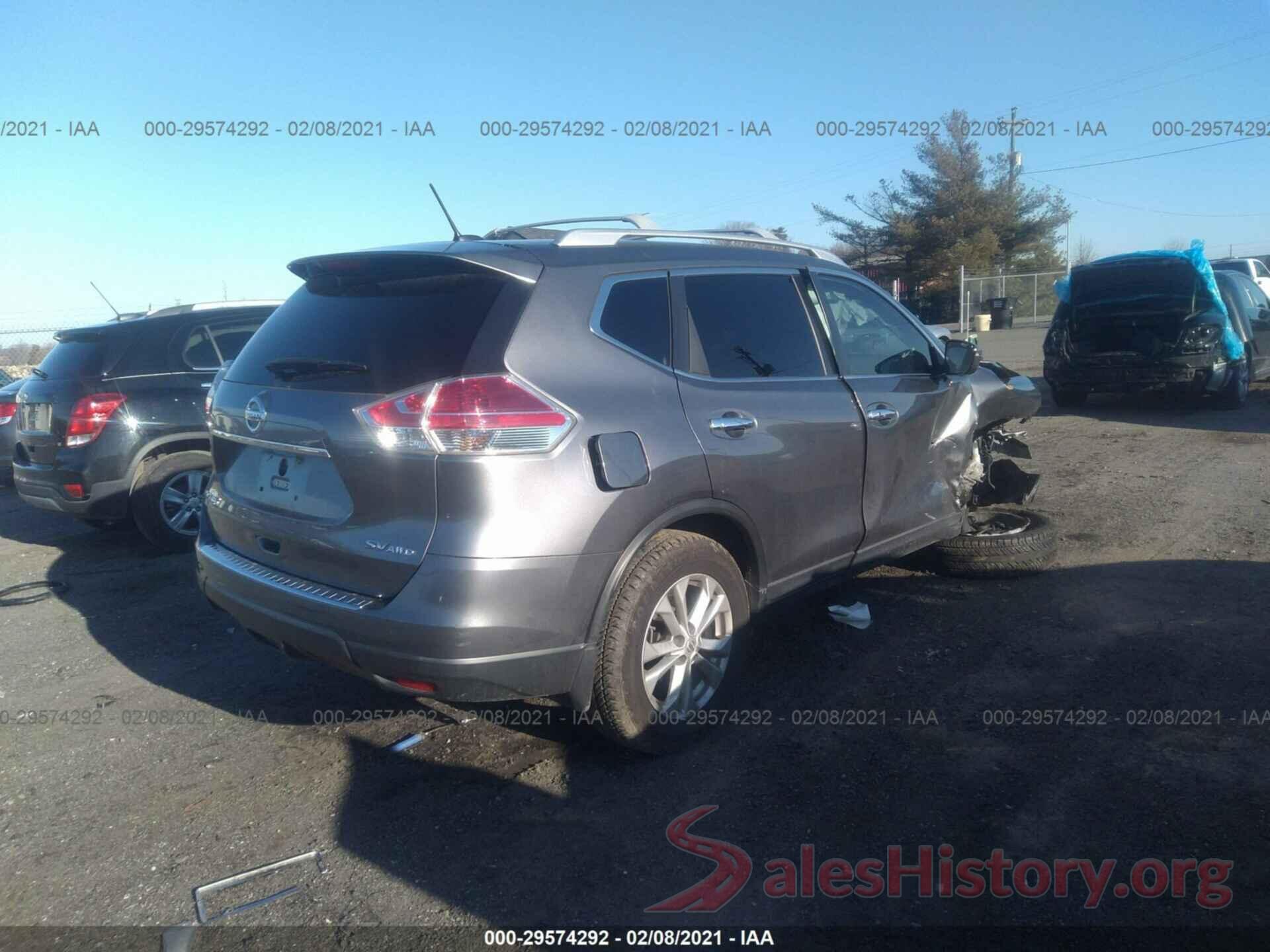 KNMAT2MV1GP616644 2016 NISSAN ROGUE