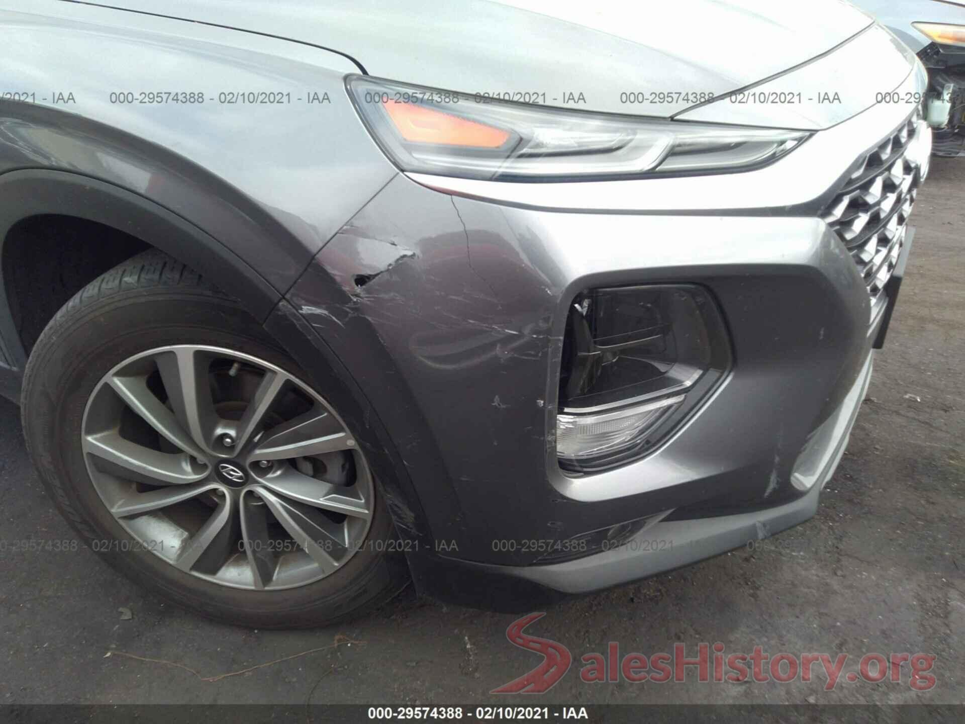 5NMS53AD2KH125534 2019 HYUNDAI SANTA FE