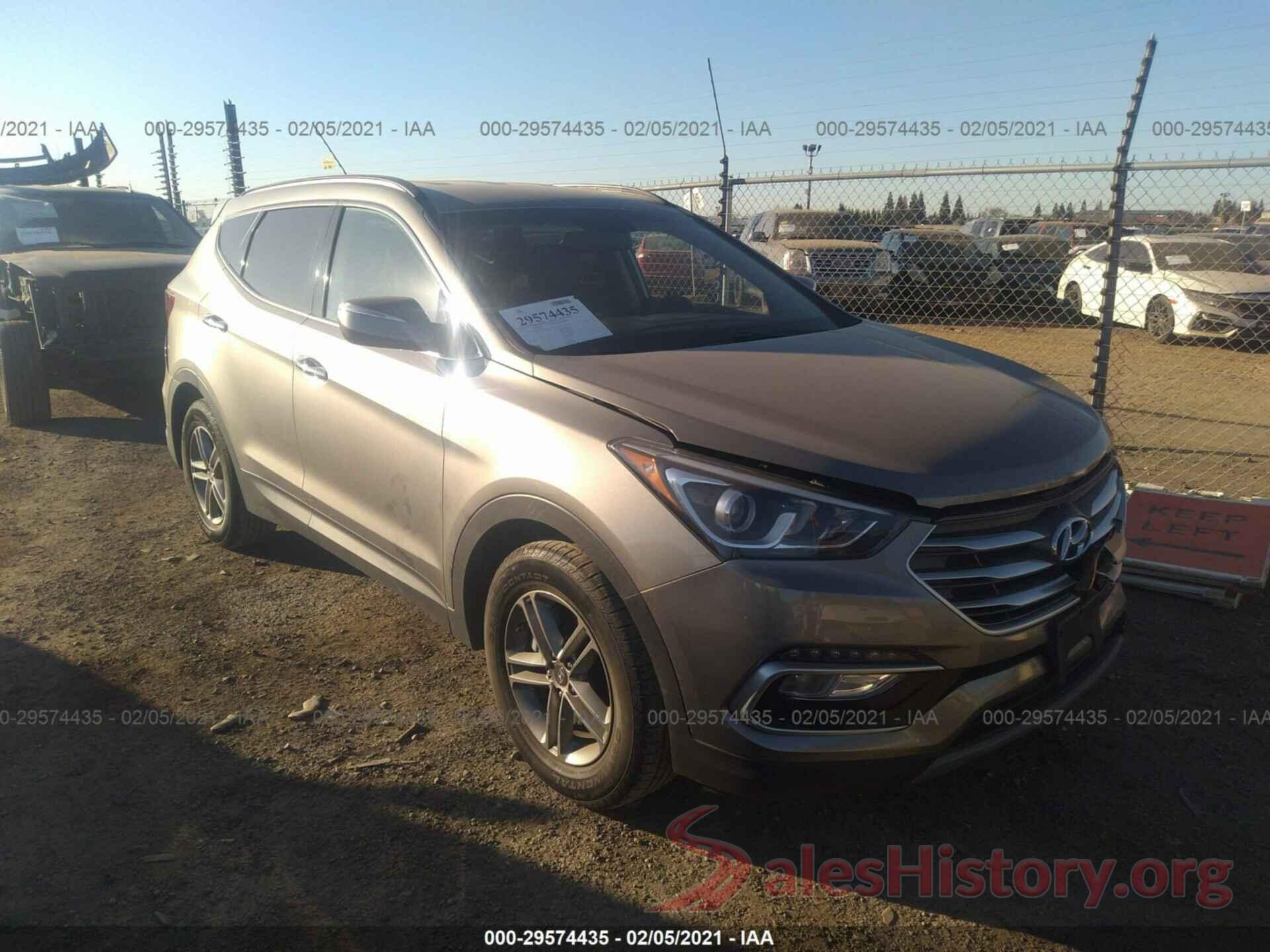 5XYZU3LB3JG550444 2018 HYUNDAI SANTA FE SPORT