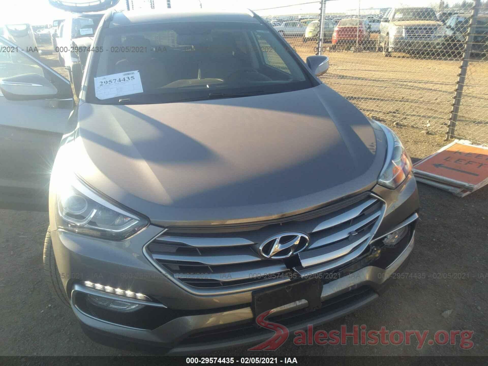 5XYZU3LB3JG550444 2018 HYUNDAI SANTA FE SPORT