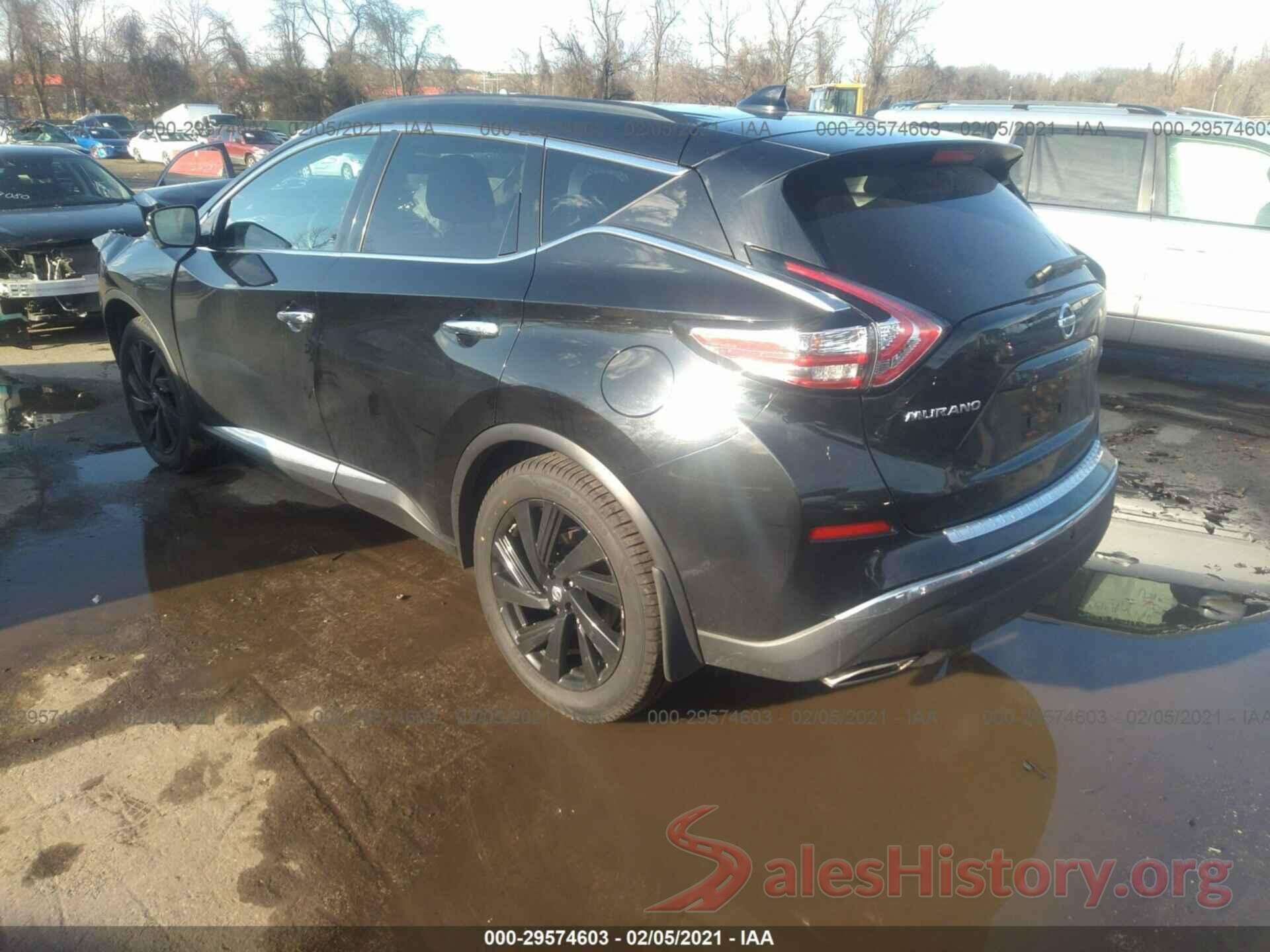 5N1AZ2MH9HN145828 2017 NISSAN MURANO