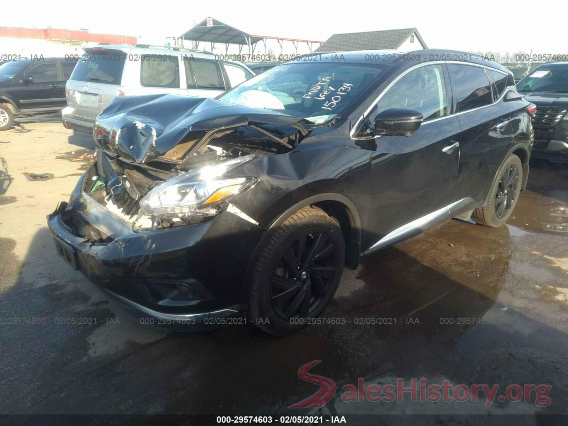 5N1AZ2MH9HN145828 2017 NISSAN MURANO