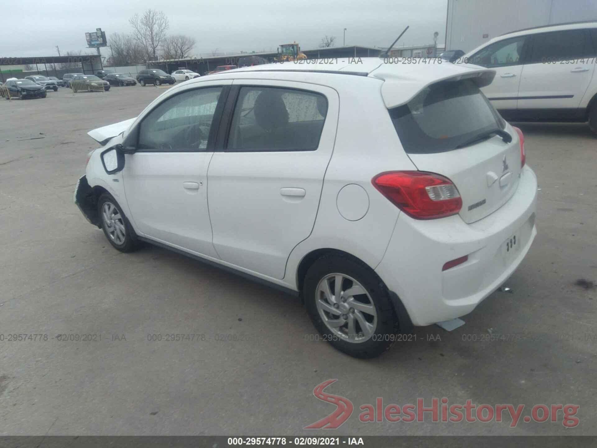 ML32A4HJ6KH010601 2019 MITSUBISHI MIRAGE