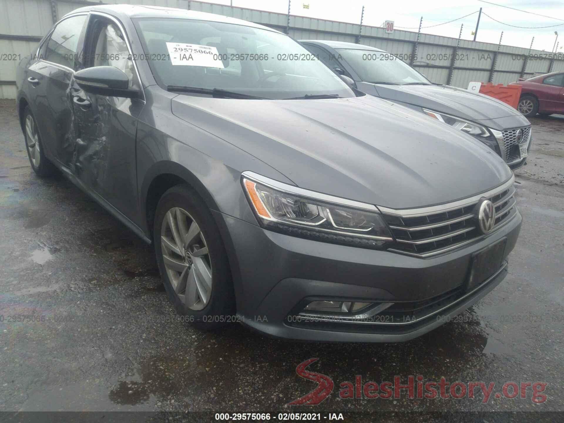 1VWBA7A32JC012607 2018 VOLKSWAGEN PASSAT