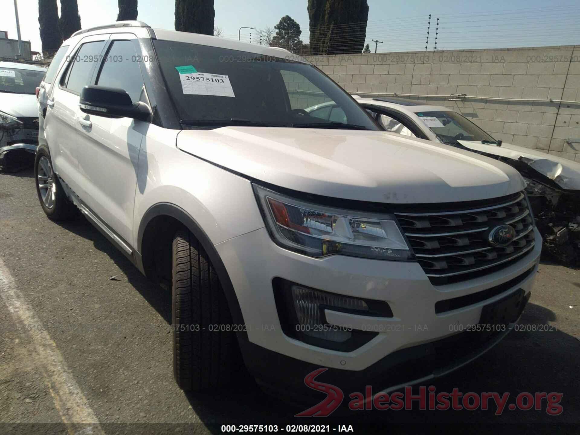 1FM5K7DH6HGA61053 2017 FORD EXPLORER