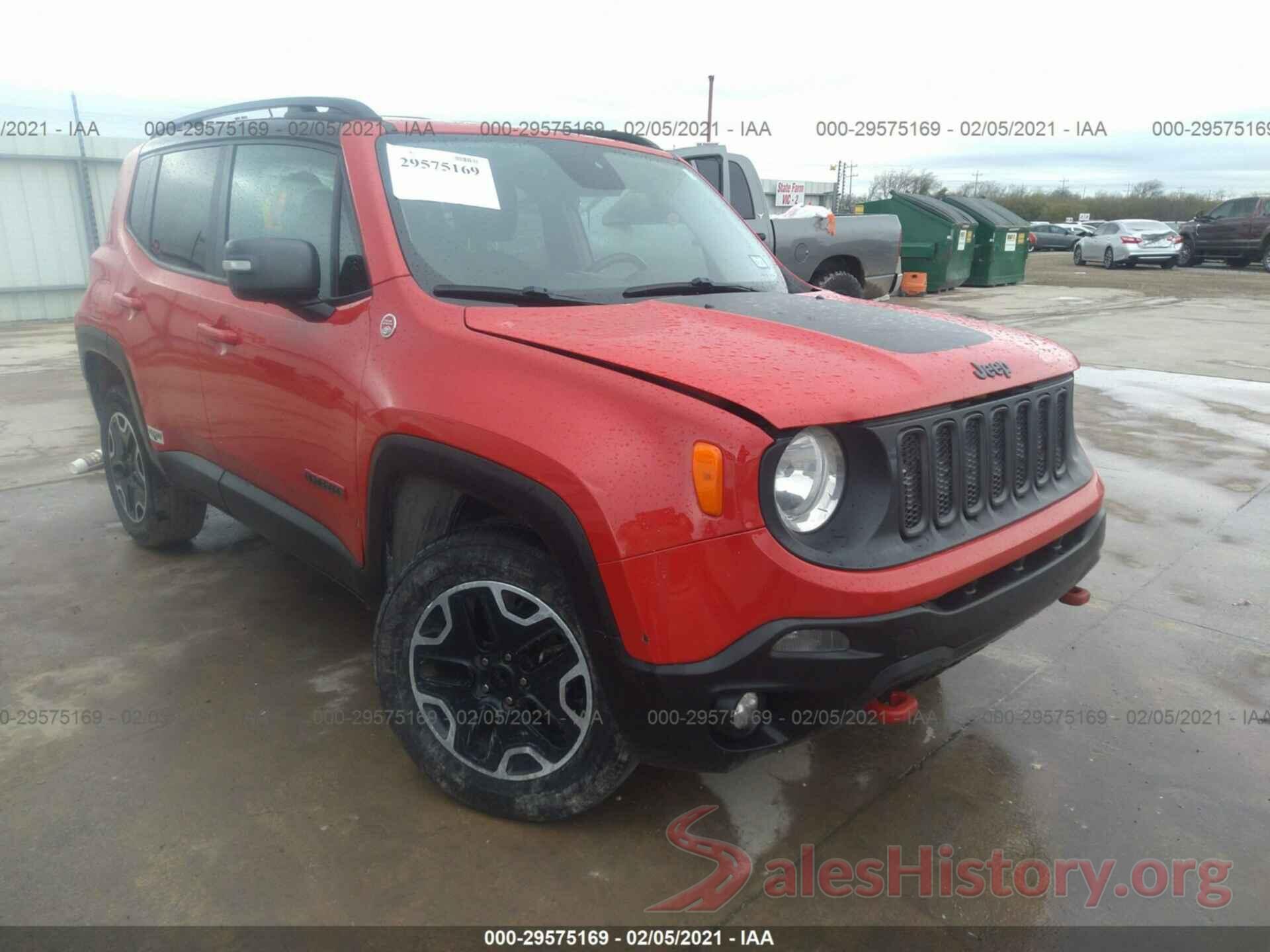 ZACCJBCTXGPD92629 2016 JEEP RENEGADE