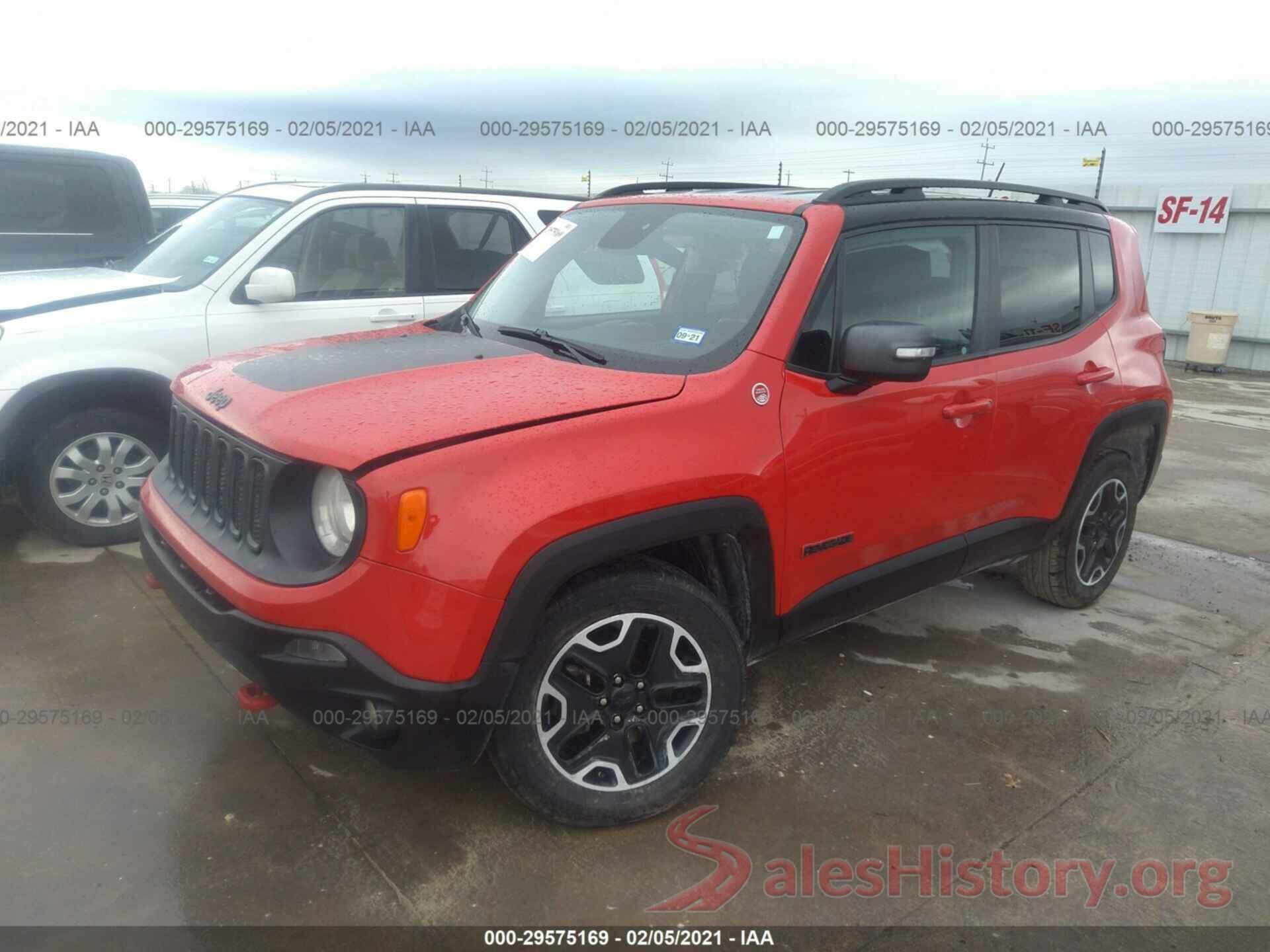 ZACCJBCTXGPD92629 2016 JEEP RENEGADE