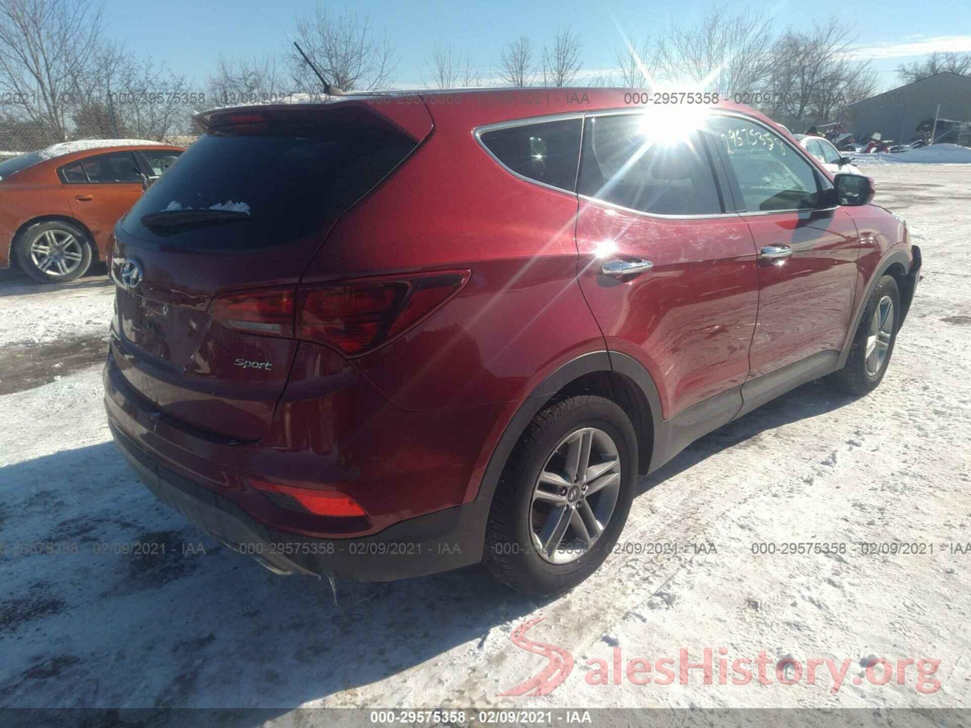 5XYZT3LB6JG531471 2018 HYUNDAI SANTA FE SPORT