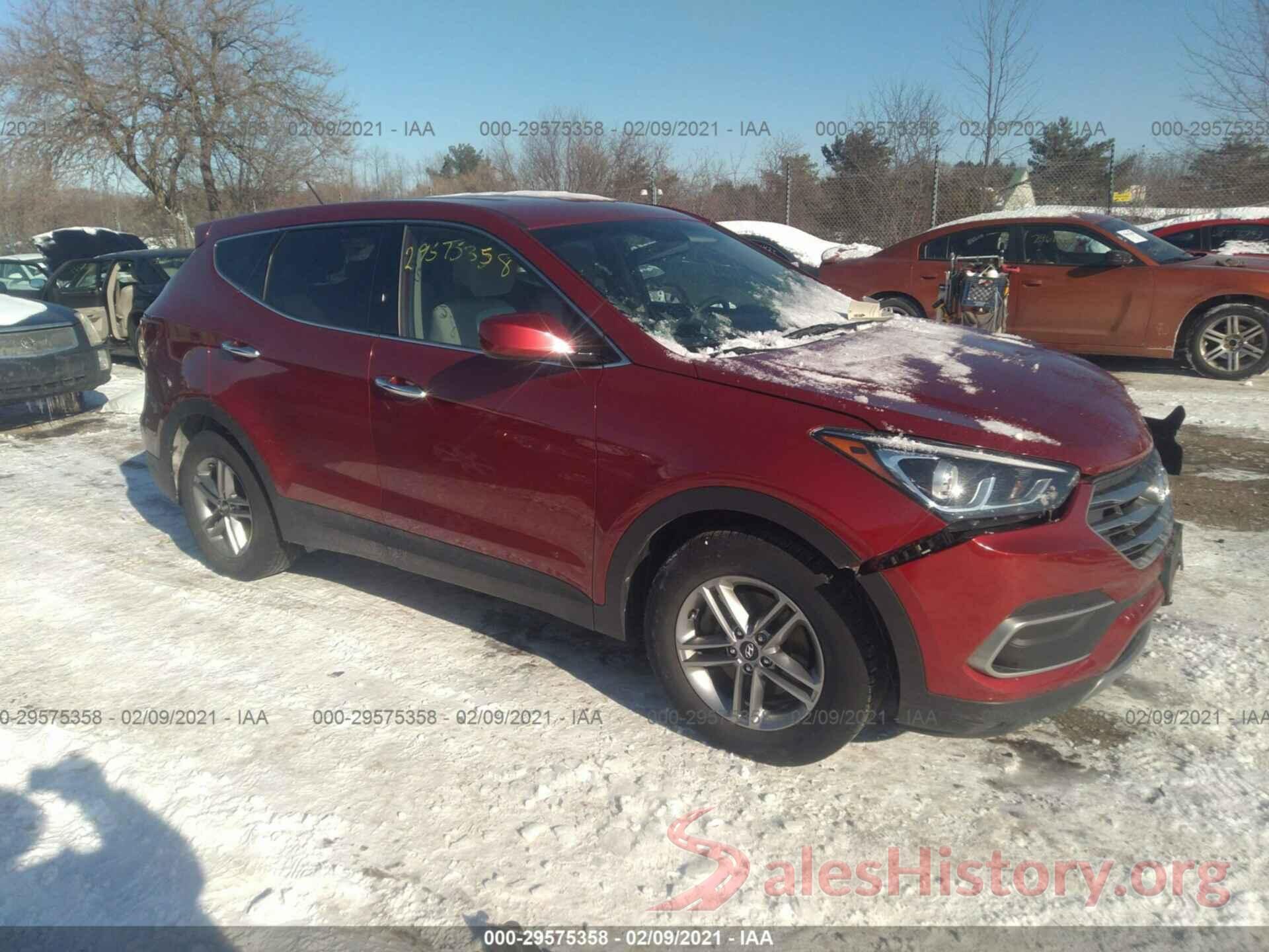 5XYZT3LB6JG531471 2018 HYUNDAI SANTA FE SPORT