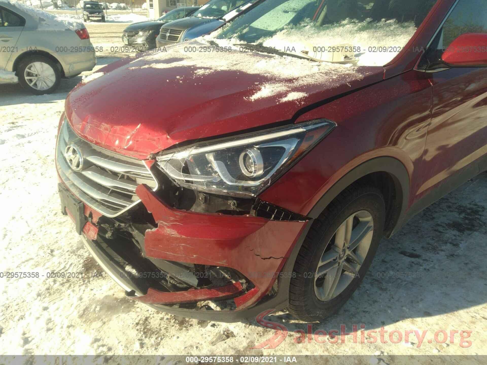 5XYZT3LB6JG531471 2018 HYUNDAI SANTA FE SPORT