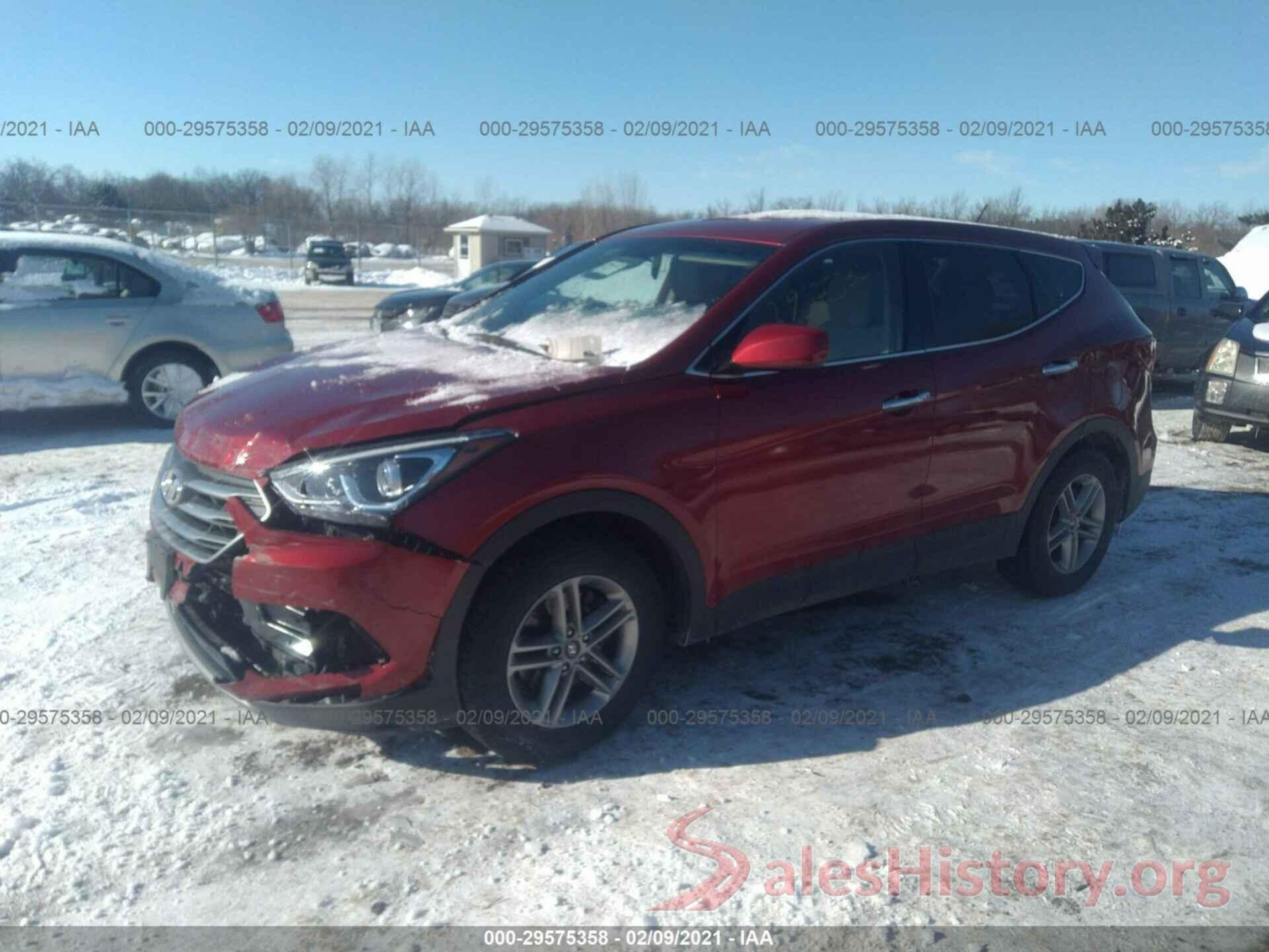 5XYZT3LB6JG531471 2018 HYUNDAI SANTA FE SPORT