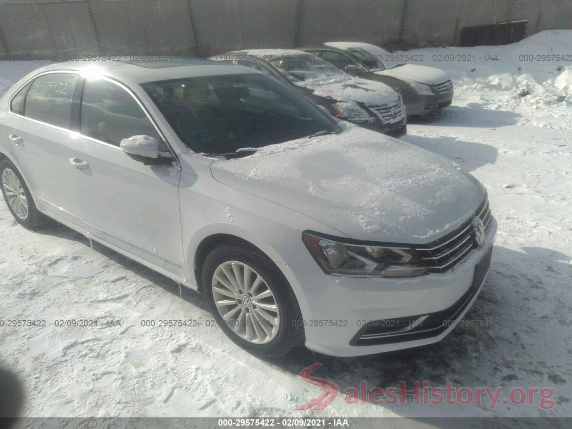 1VWBS7A38GC016859 2016 VOLKSWAGEN PASSAT