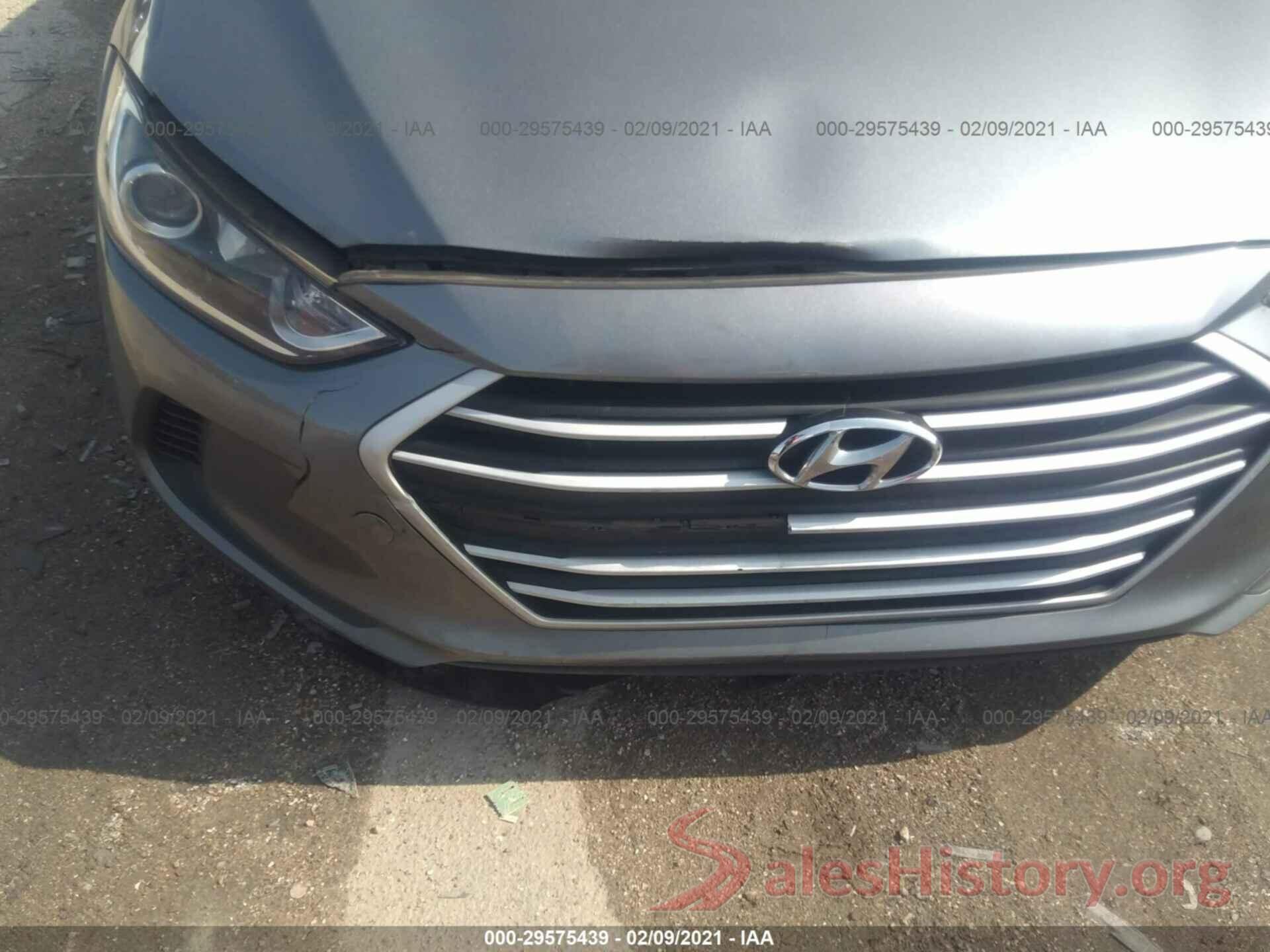 KMHD84LF2JU452894 2018 HYUNDAI ELANTRA