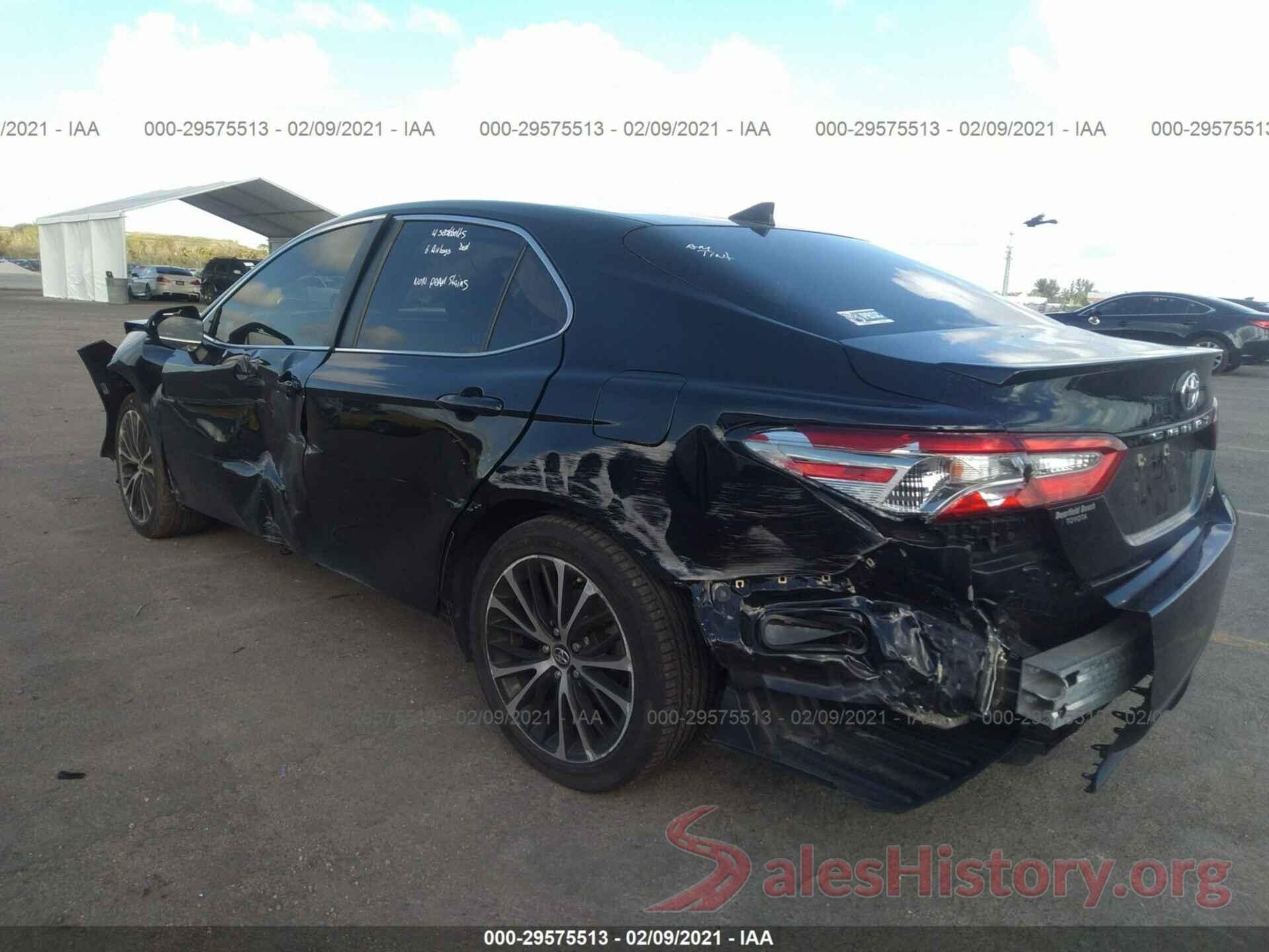 4T1B11HK0KU159920 2019 TOYOTA CAMRY