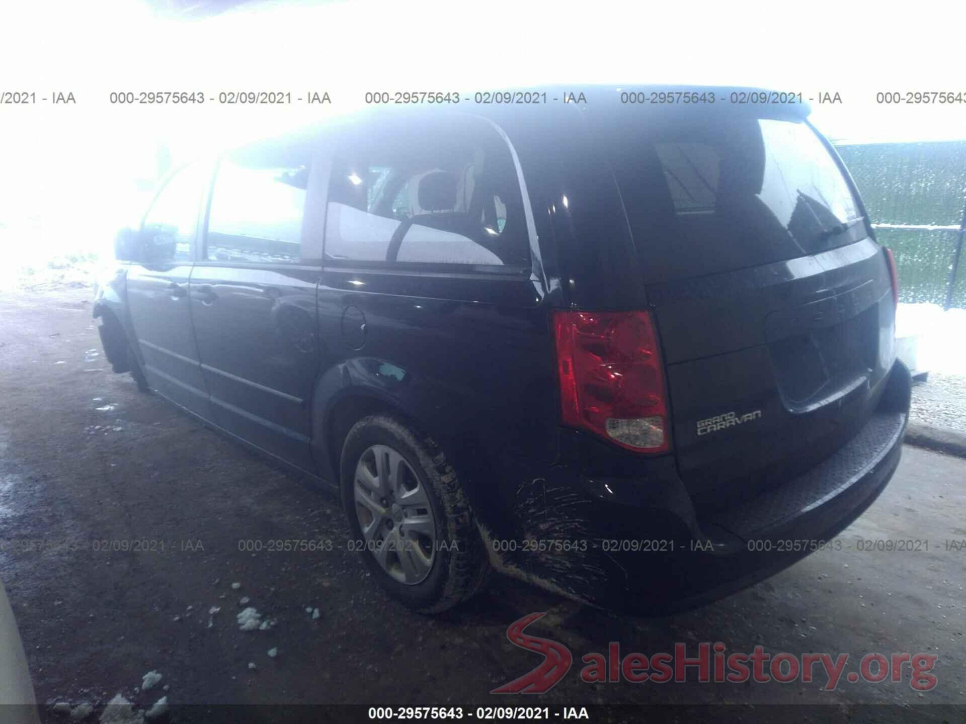 2C4RDGBG3GR163272 2016 DODGE GRAND CARAVAN