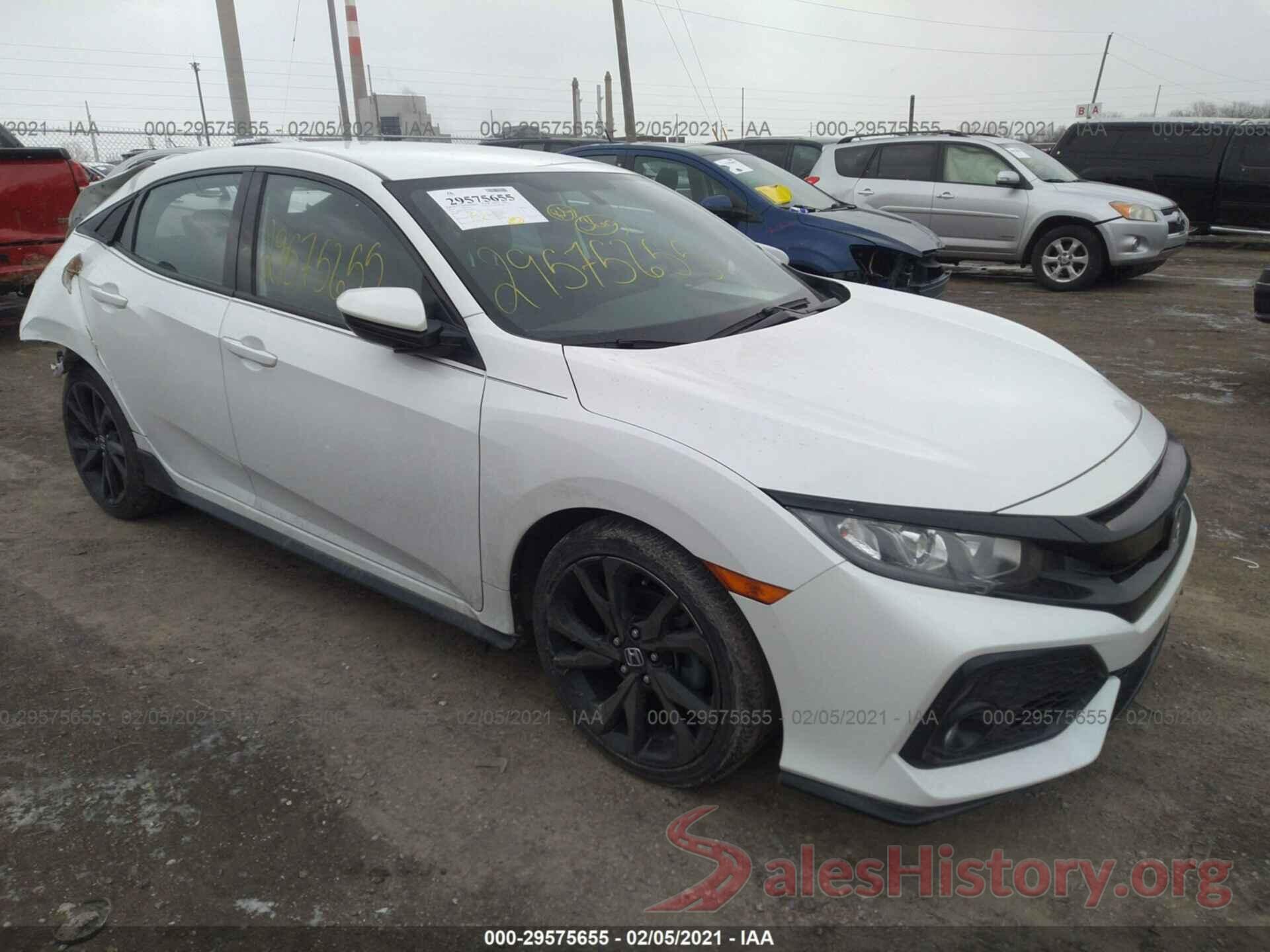 SHHFK7H4XHU228927 2017 HONDA CIVIC HATCHBACK