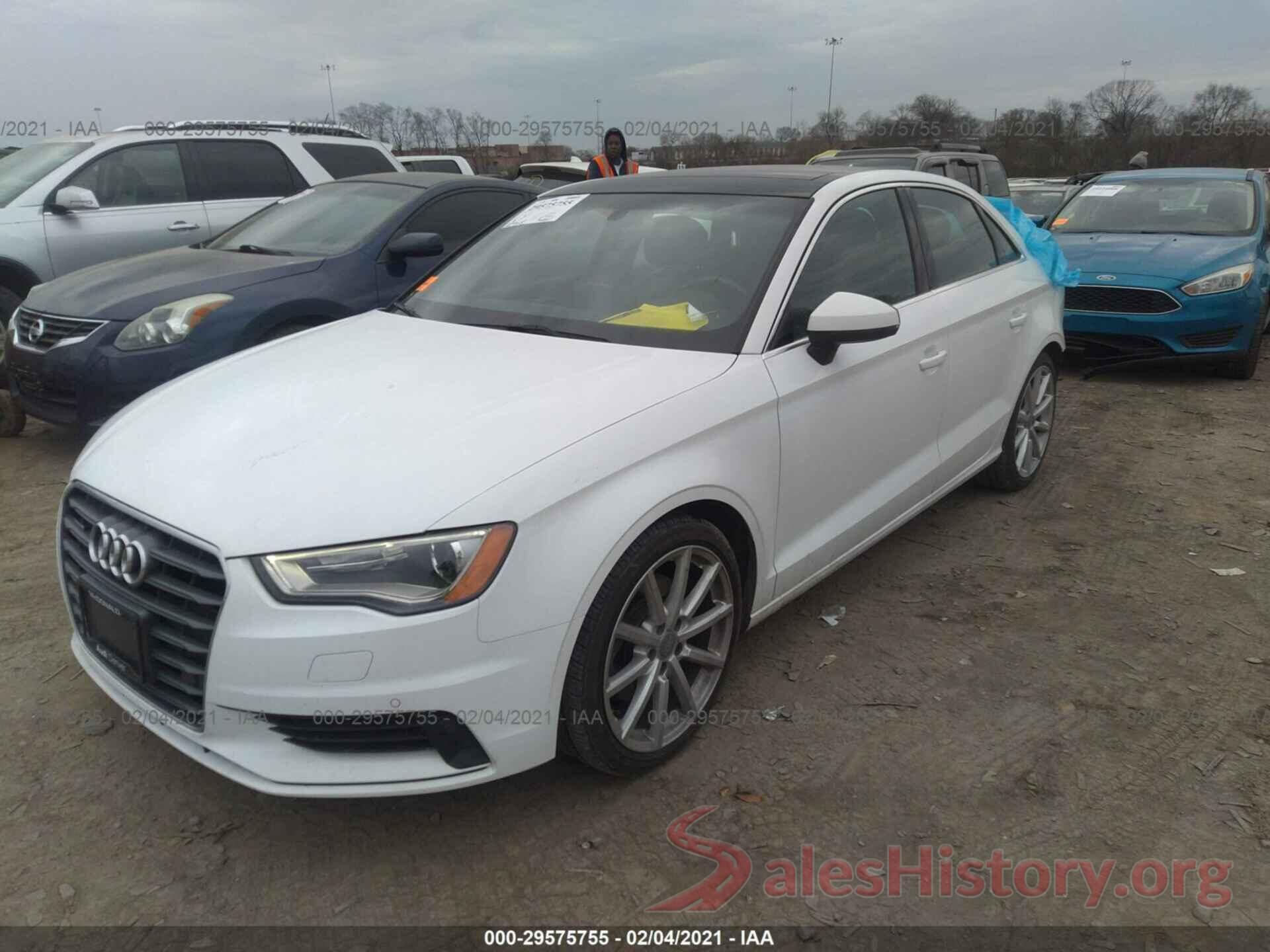 WAUE8GFF2G1067624 2016 AUDI A3