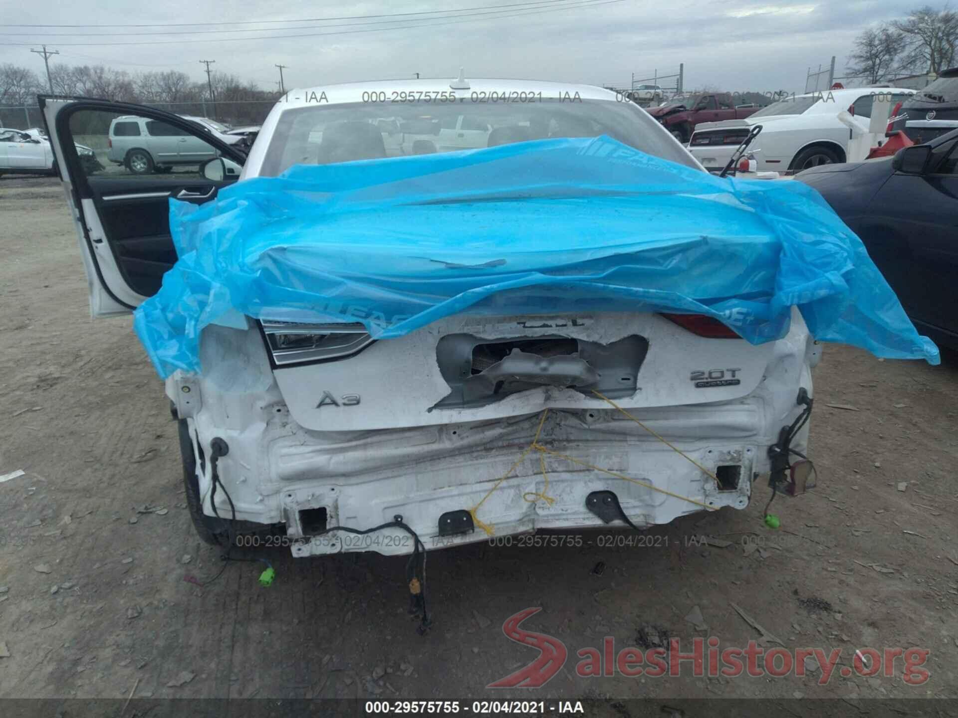 WAUE8GFF2G1067624 2016 AUDI A3