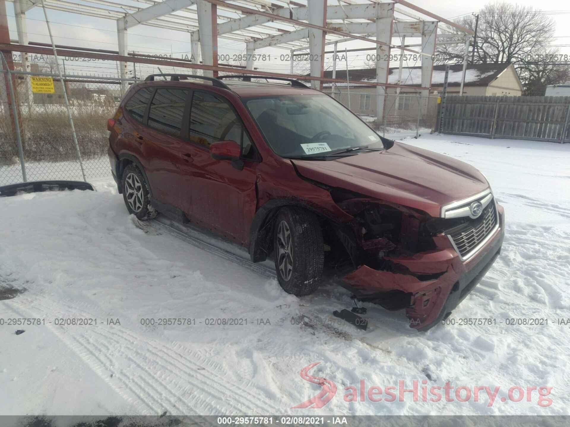 JF2SKAJC1LH537288 2020 SUBARU FORESTER