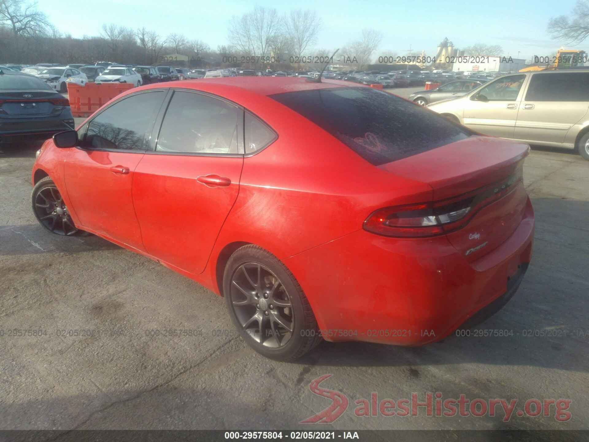 1C3CDFAA5GD752635 2016 DODGE DART