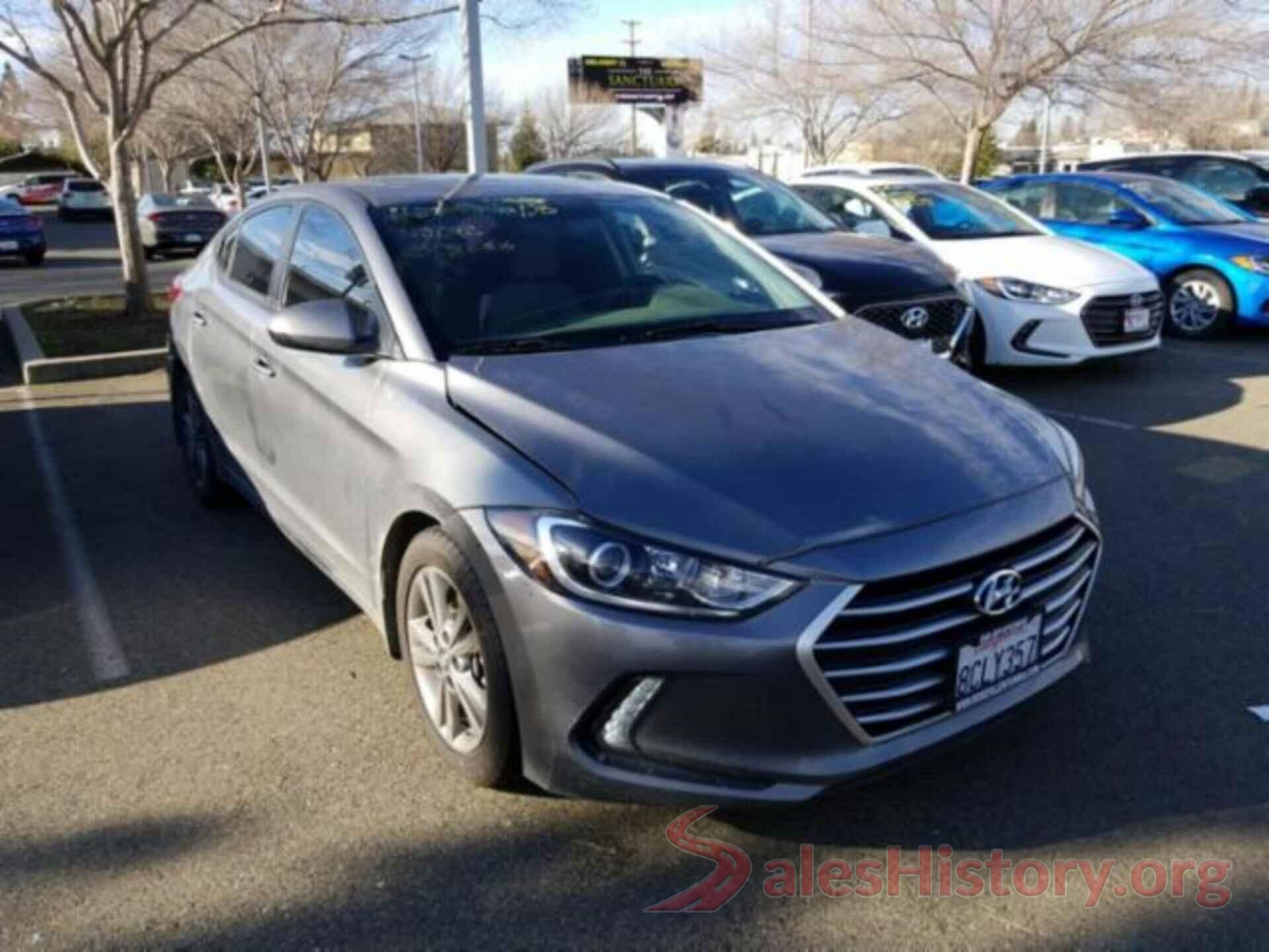 5NPD84LF3JH300346 2018 HYUNDAI ELANTRA