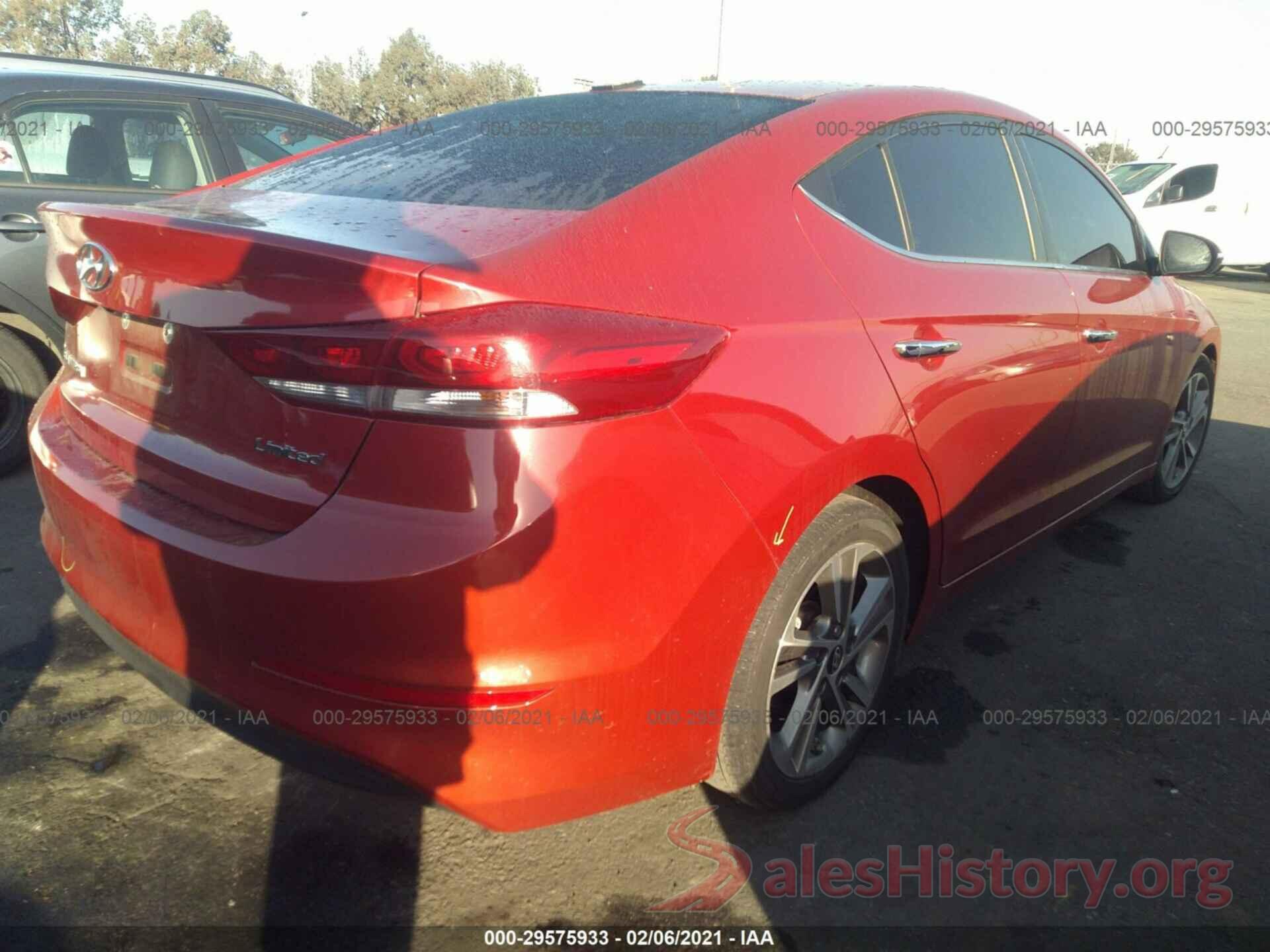 5NPD84LF7HH063760 2017 HYUNDAI ELANTRA