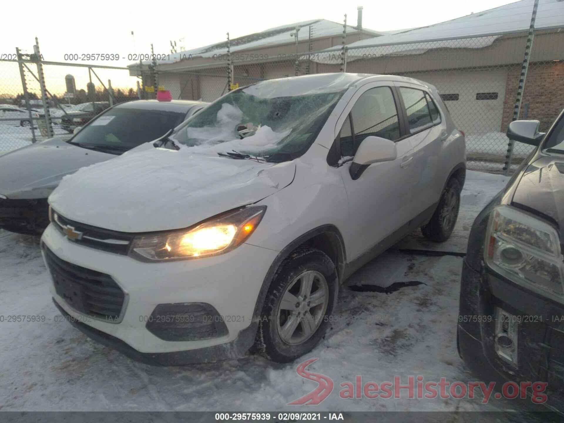 KL7CJNSB6HB186002 2017 CHEVROLET TRAX