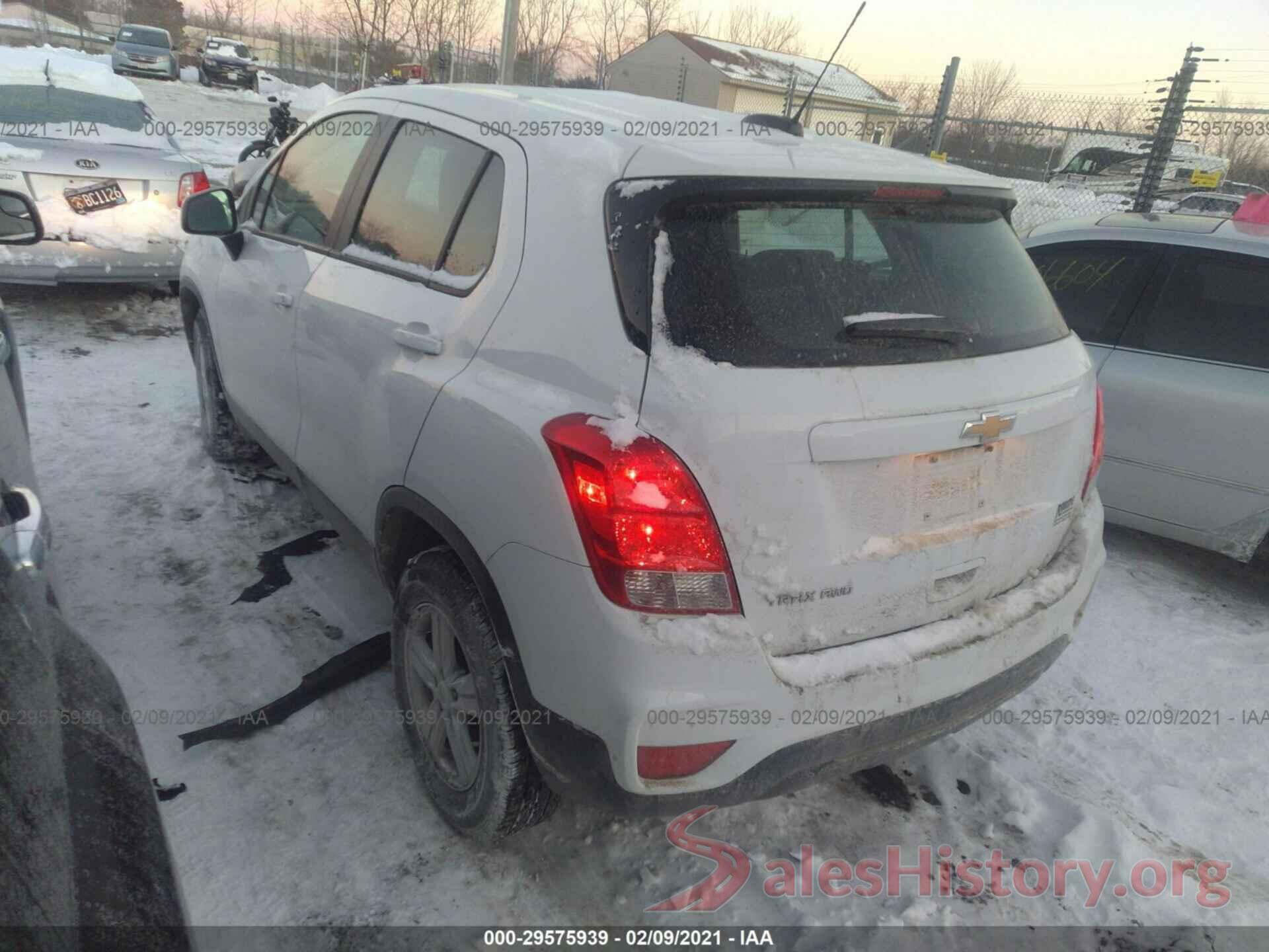 KL7CJNSB6HB186002 2017 CHEVROLET TRAX