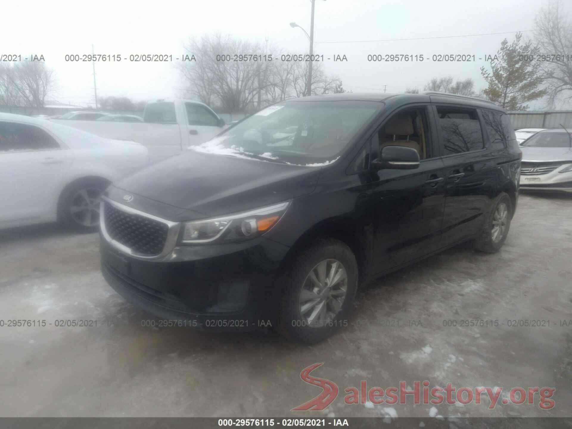 KNDMB5C18G6178436 2016 KIA SEDONA