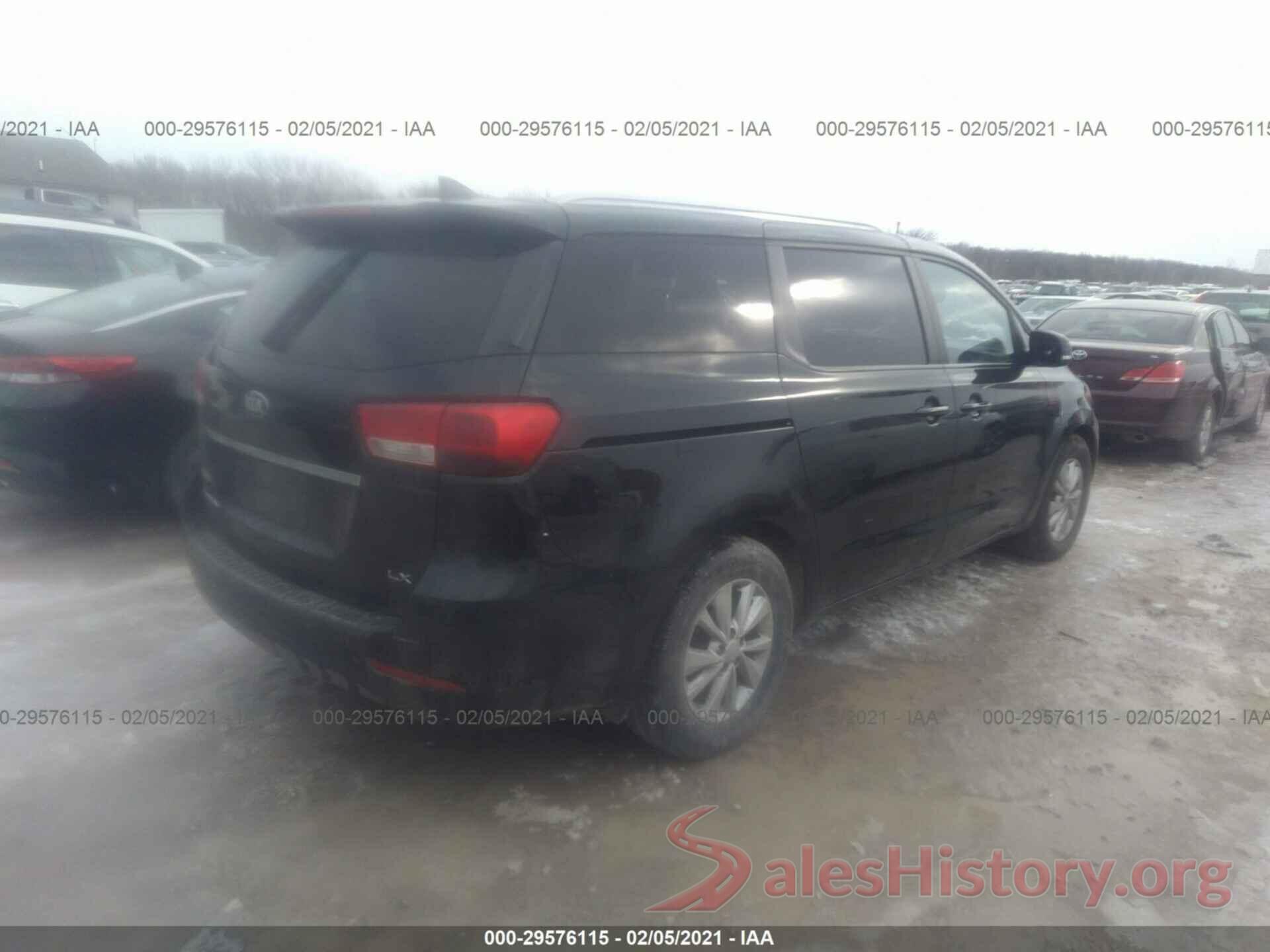 KNDMB5C18G6178436 2016 KIA SEDONA