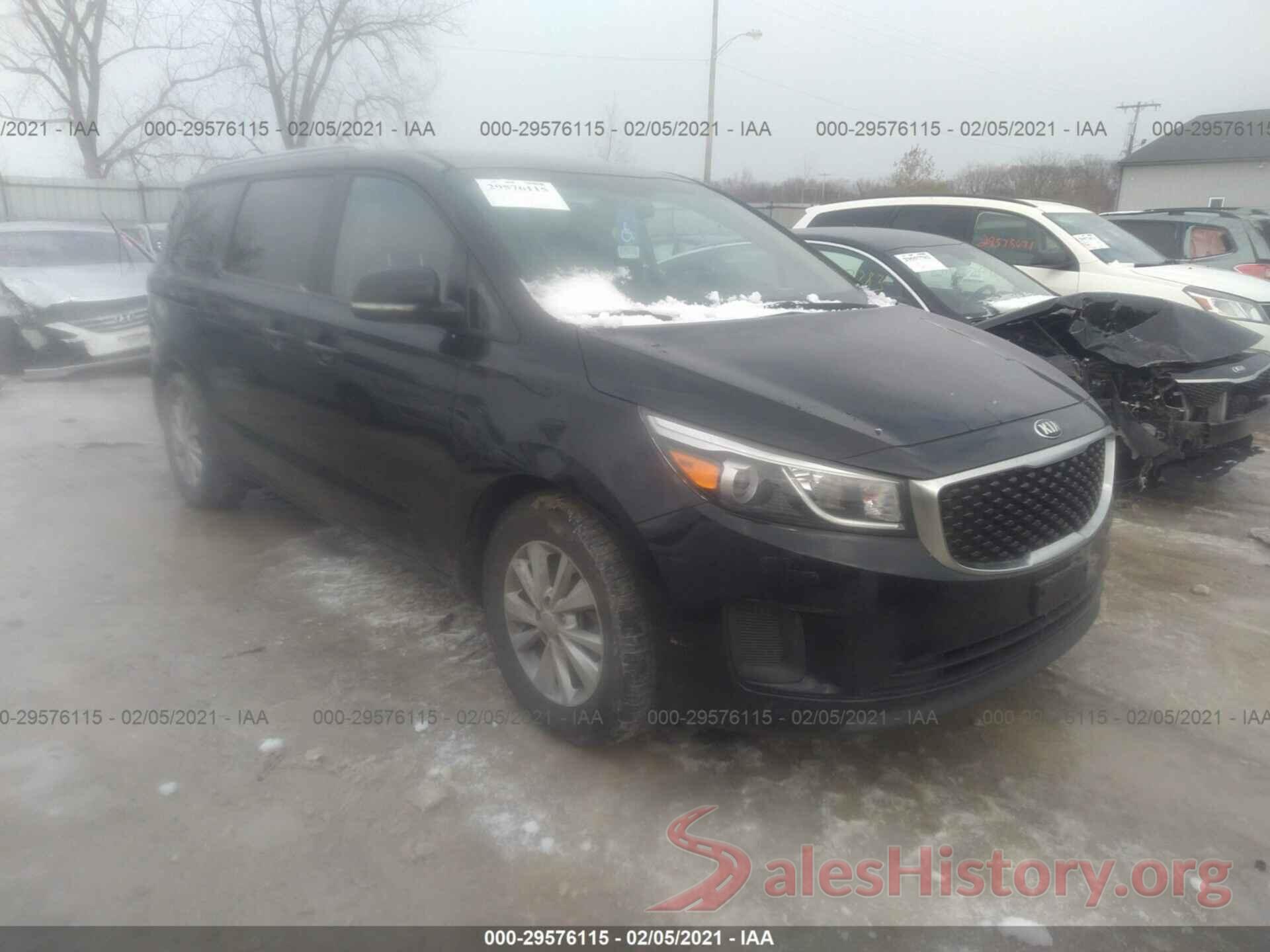 KNDMB5C18G6178436 2016 KIA SEDONA