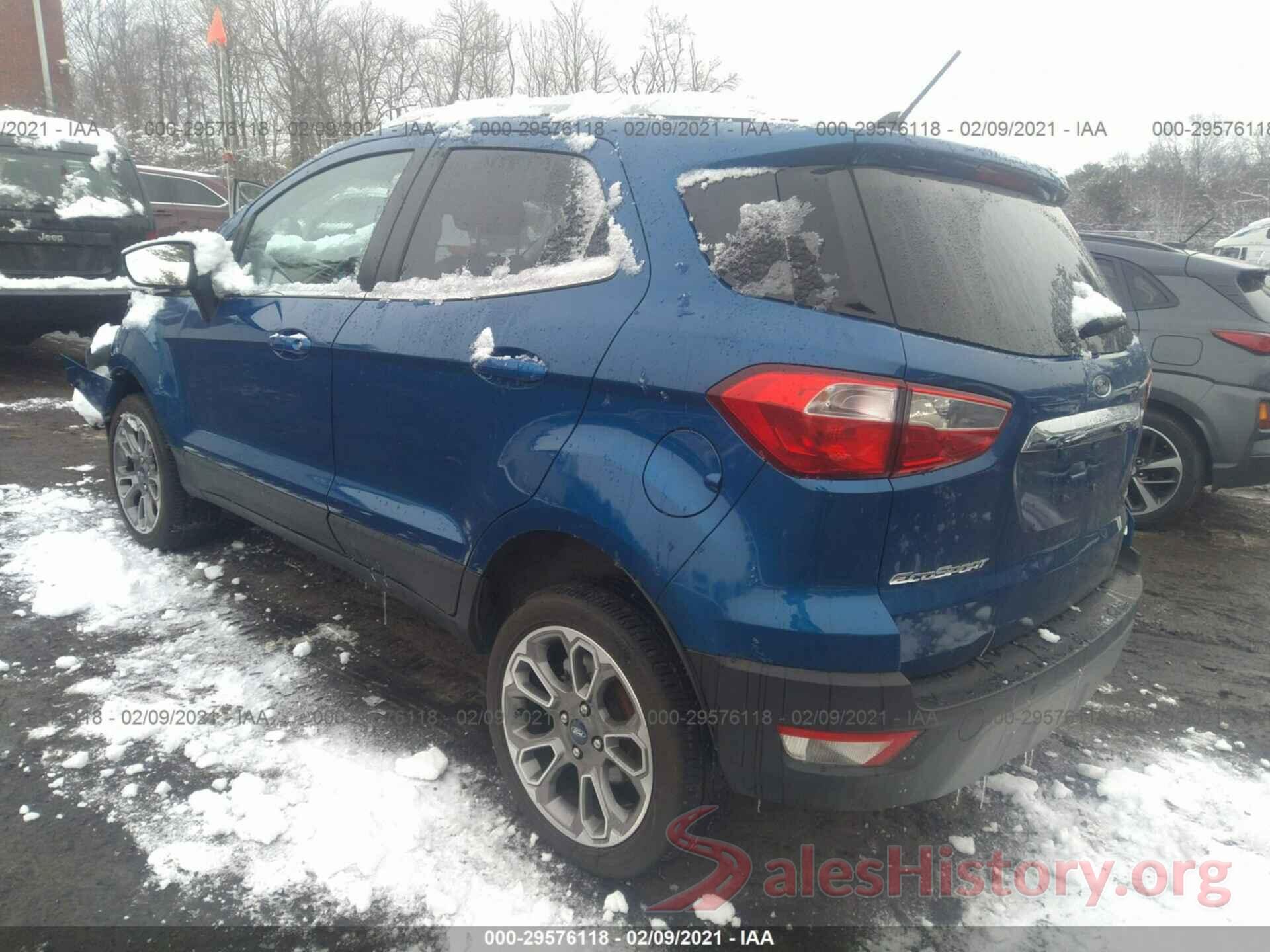 MAJ6S3KL9KC279341 2019 FORD ECOSPORT