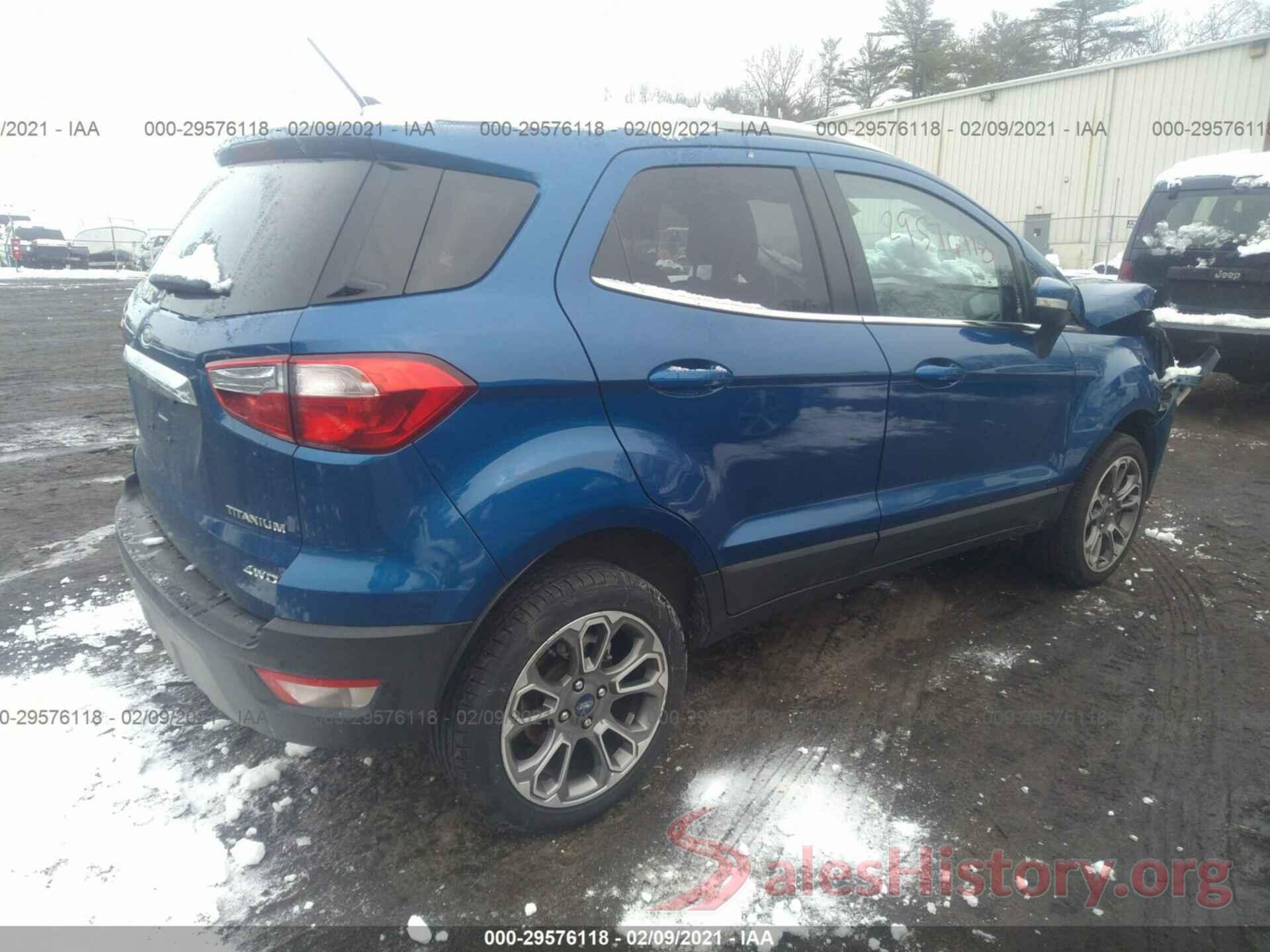 MAJ6S3KL9KC279341 2019 FORD ECOSPORT