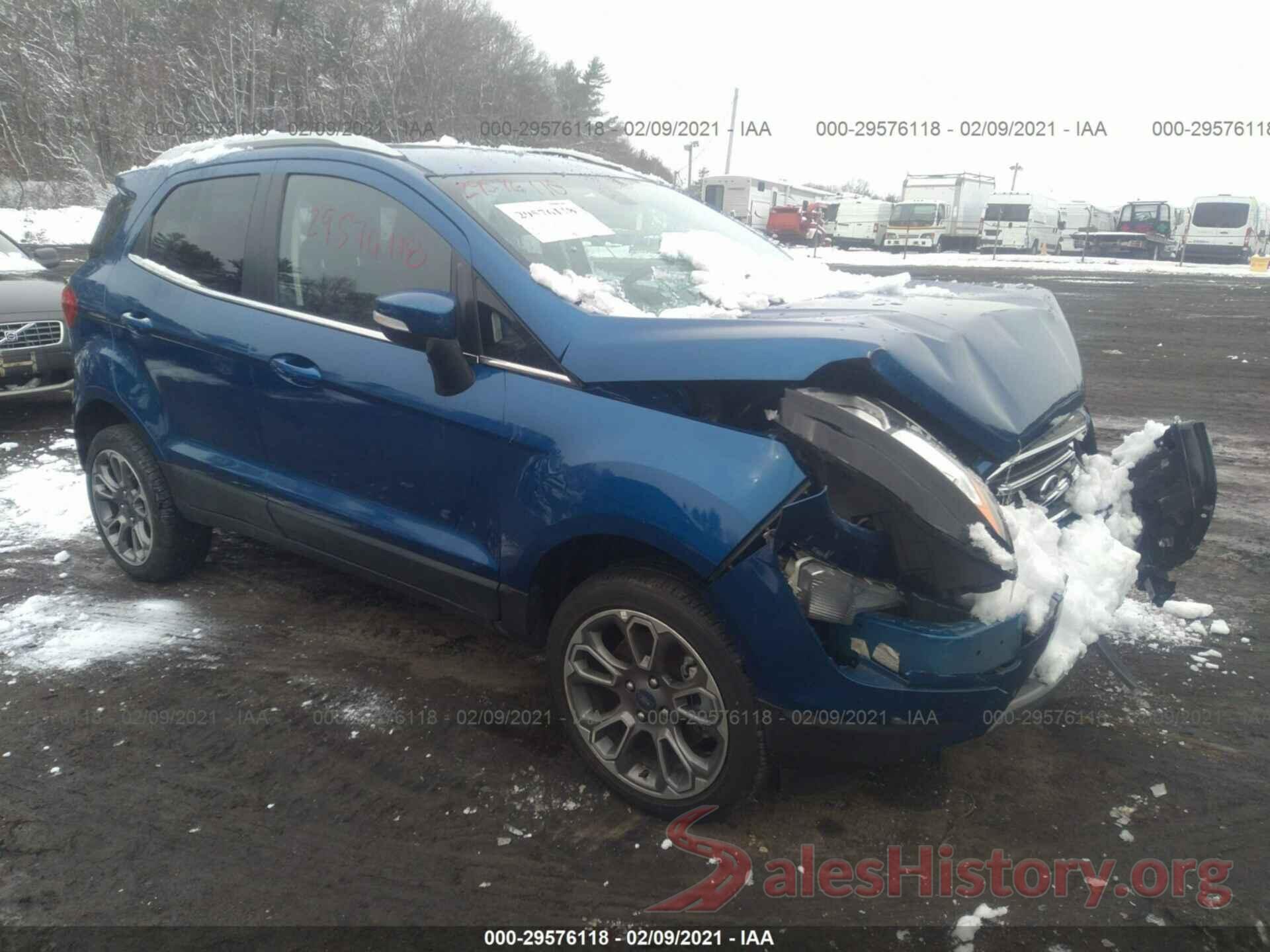 MAJ6S3KL9KC279341 2019 FORD ECOSPORT