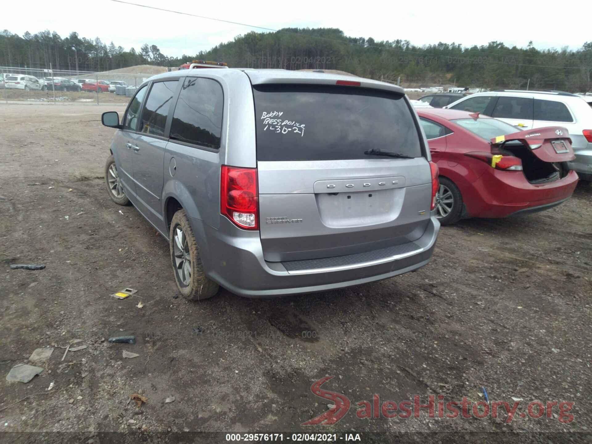 2C4RDGBG8HR812968 2017 DODGE GRAND CARAVAN