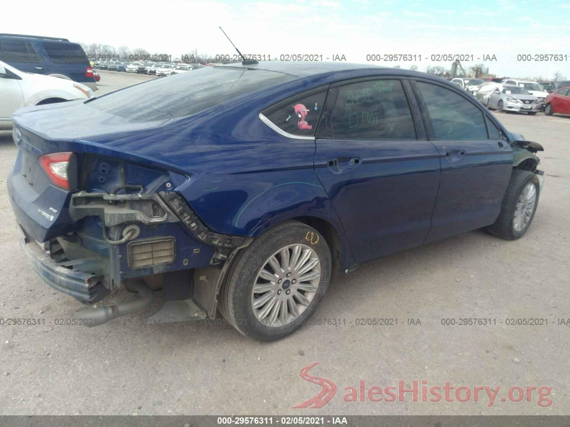 3FA6P0LU2GR318402 2016 FORD FUSION