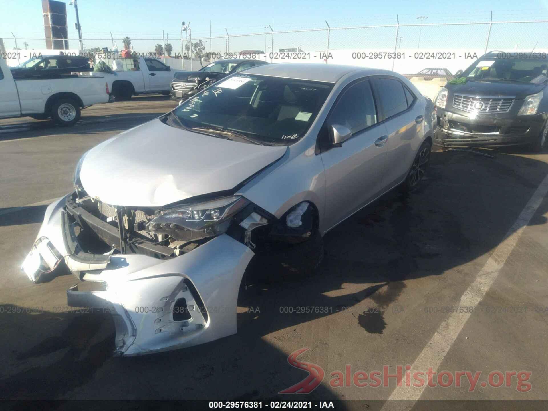 5YFBURHE6KP895911 2019 TOYOTA COROLLA