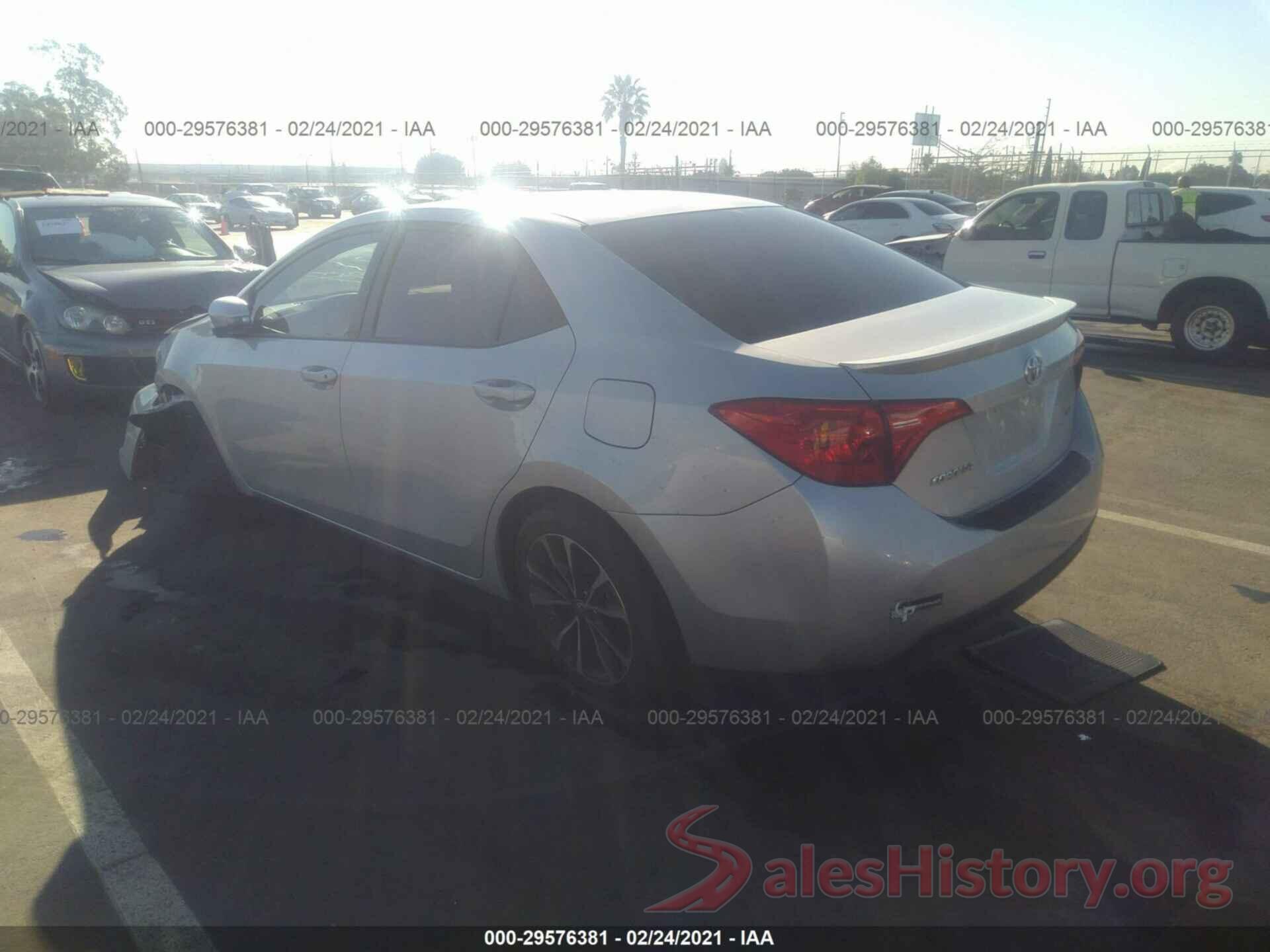 5YFBURHE6KP895911 2019 TOYOTA COROLLA