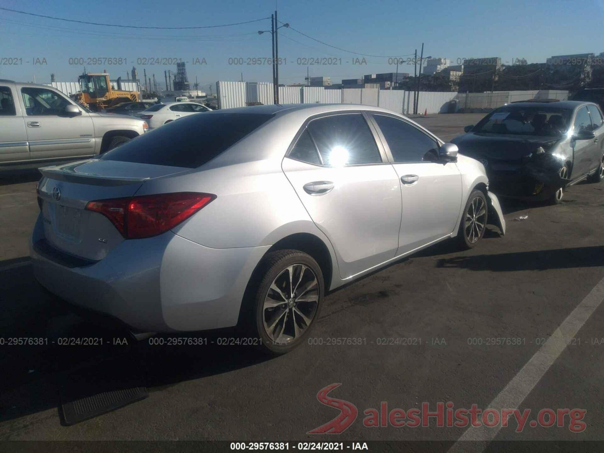 5YFBURHE6KP895911 2019 TOYOTA COROLLA