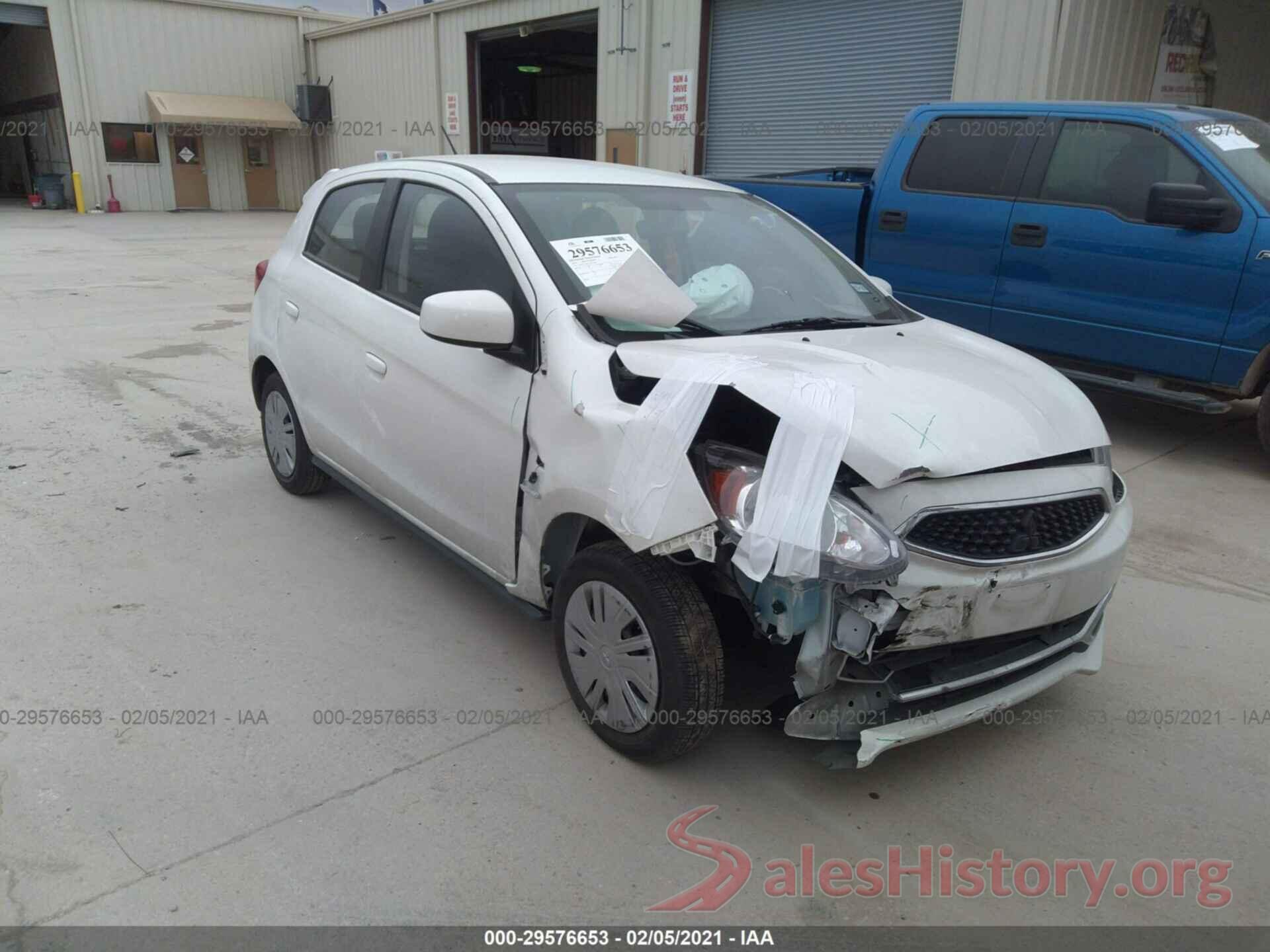 ML32A3HJ3LH001804 2020 MITSUBISHI MIRAGE