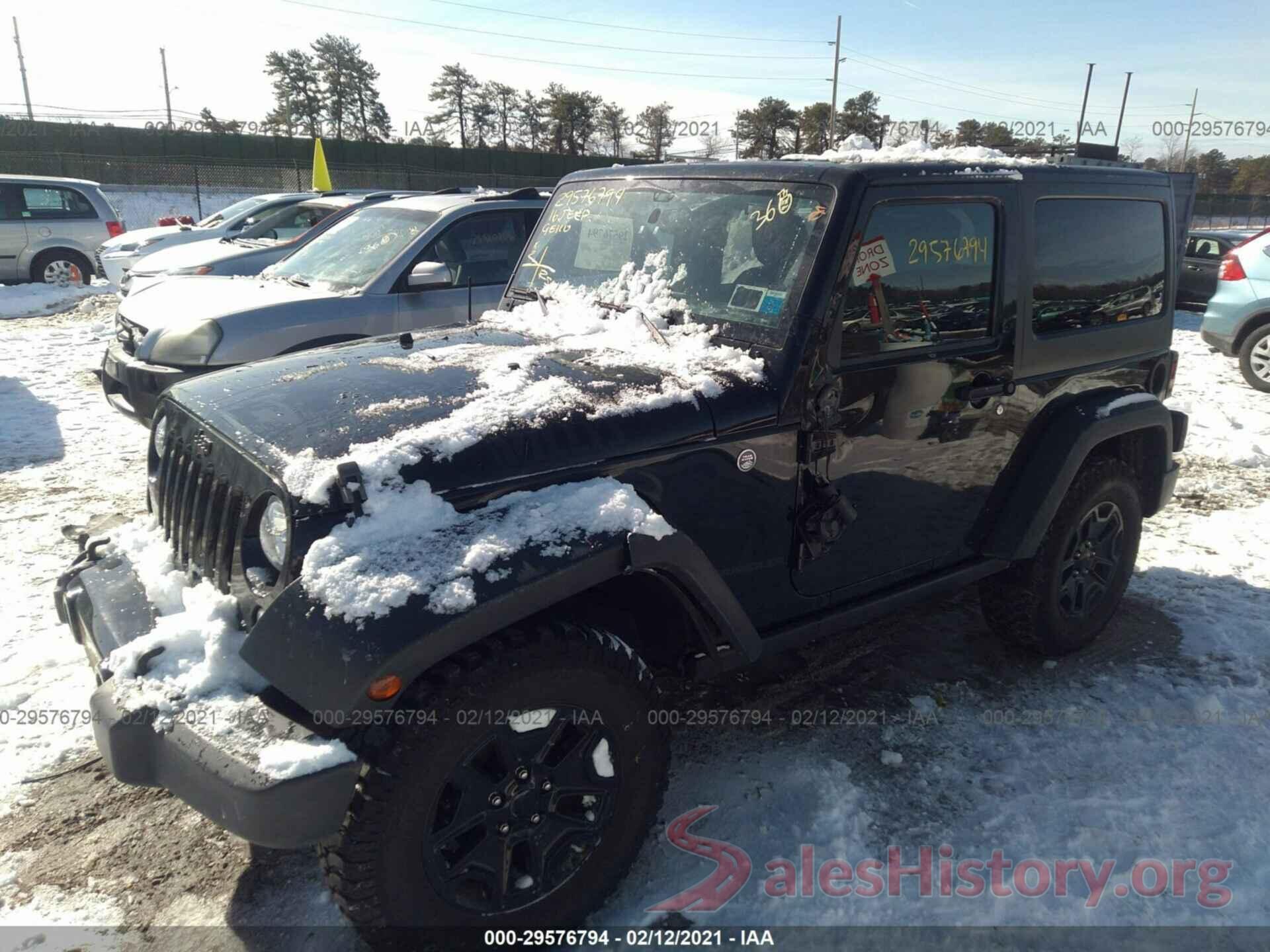 1C4AJWAG9GL143912 2016 JEEP WRANGLER