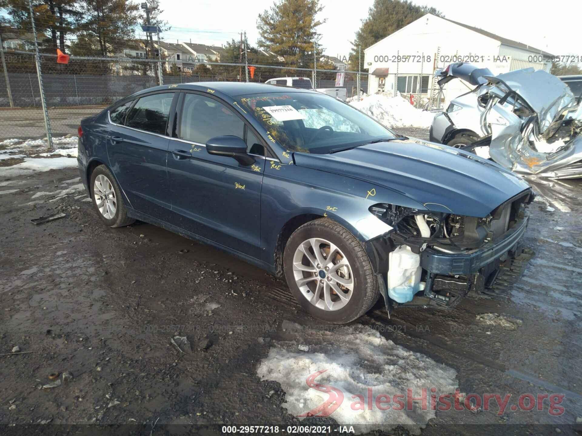 3FA6P0HDXKR213012 2019 FORD FUSION