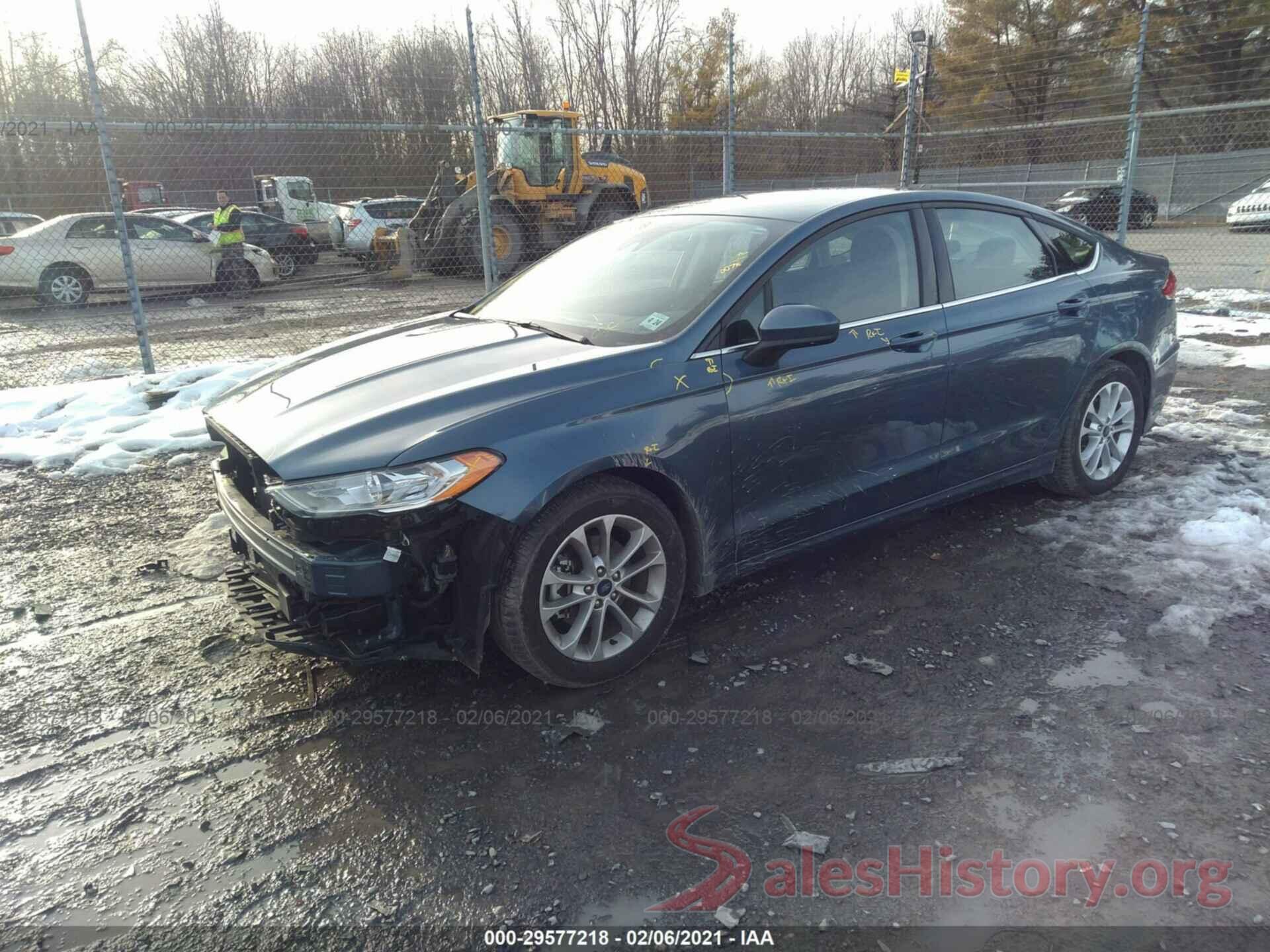 3FA6P0HDXKR213012 2019 FORD FUSION