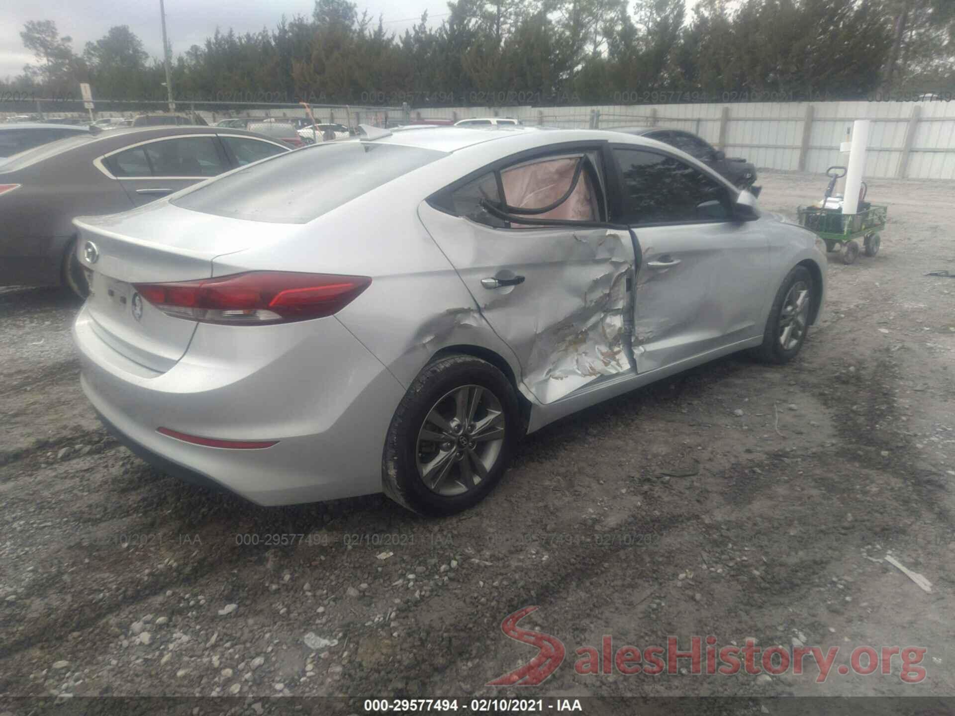 KMHD84LF1JU610593 2018 HYUNDAI ELANTRA